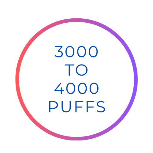 3000 - 4000 Puffs