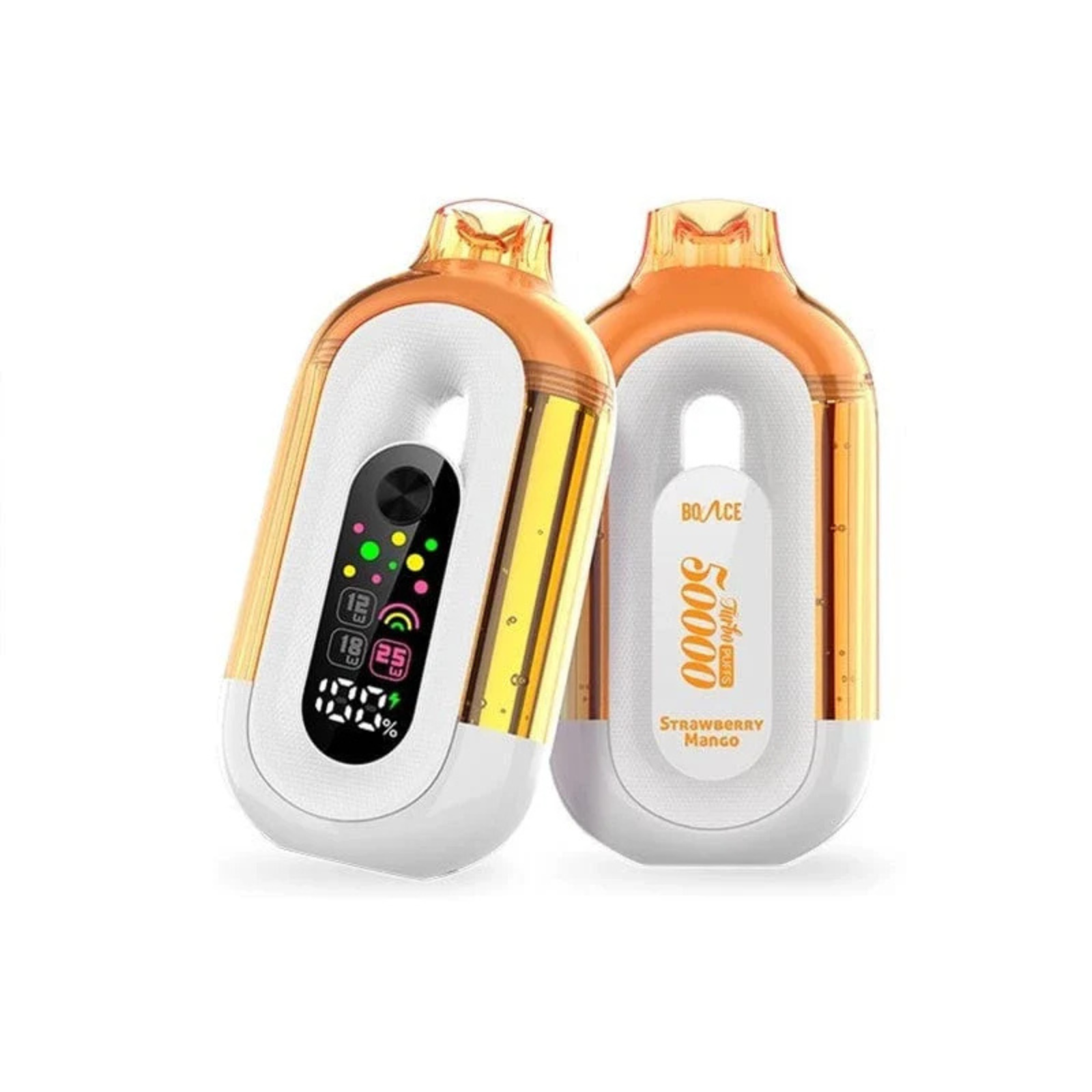Bounce Turbo 50000 Puffs Triple Wattage & LED Display Disposable Vape 5% 50mg NIC
