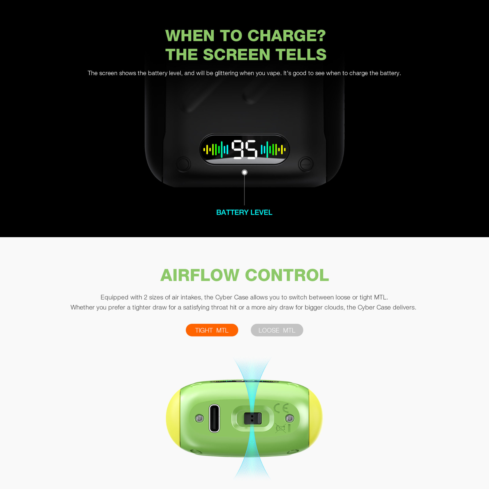 Keystone CYBER CASE 30000 Puffs Refillable POD Disposable Vape