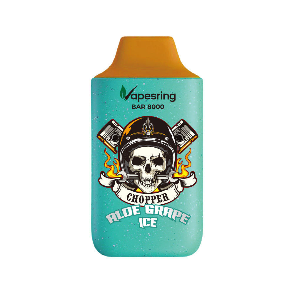 Vapesring Bar aloegrapeice Disposable best vape in dubai