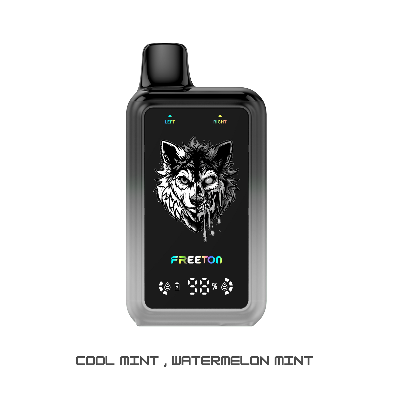 Freeton Alpha 2 Flavors in 1 Dual Flavor 25000 Puffs Disposable Vape 2% 20mg 5% 50mg Nic