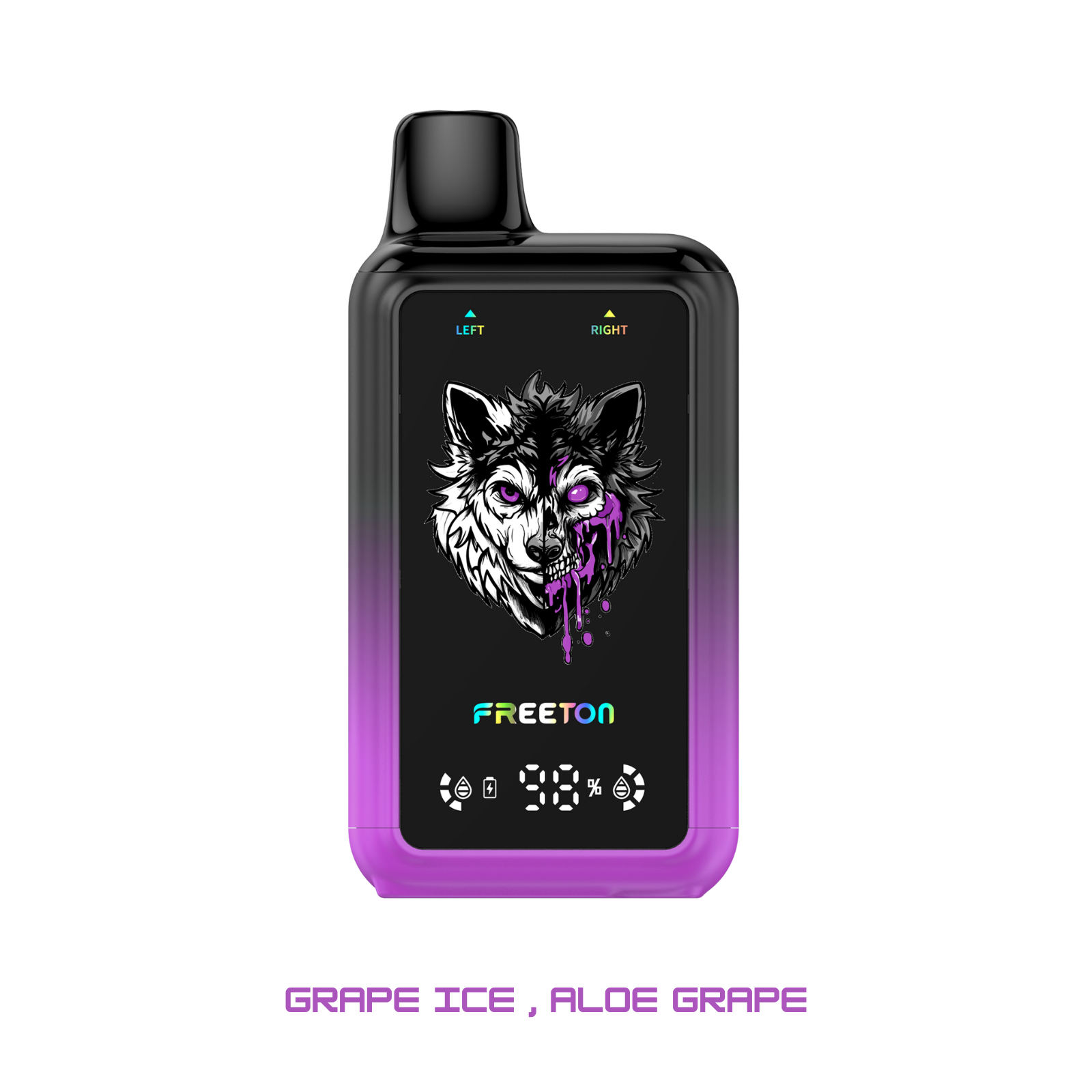 Freeton Alpha 2 Flavors in 1 Dual Flavor 25000 Puffs Disposable Vape 2% 20mg 5% 50mg Nic