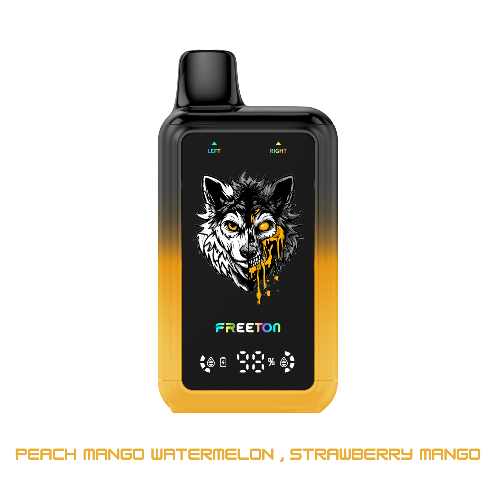 Freeton Alpha 2 Flavors in 1 Dual Flavor 25000 Puffs Disposable Vape 2% 20mg 5% 50mg Nic