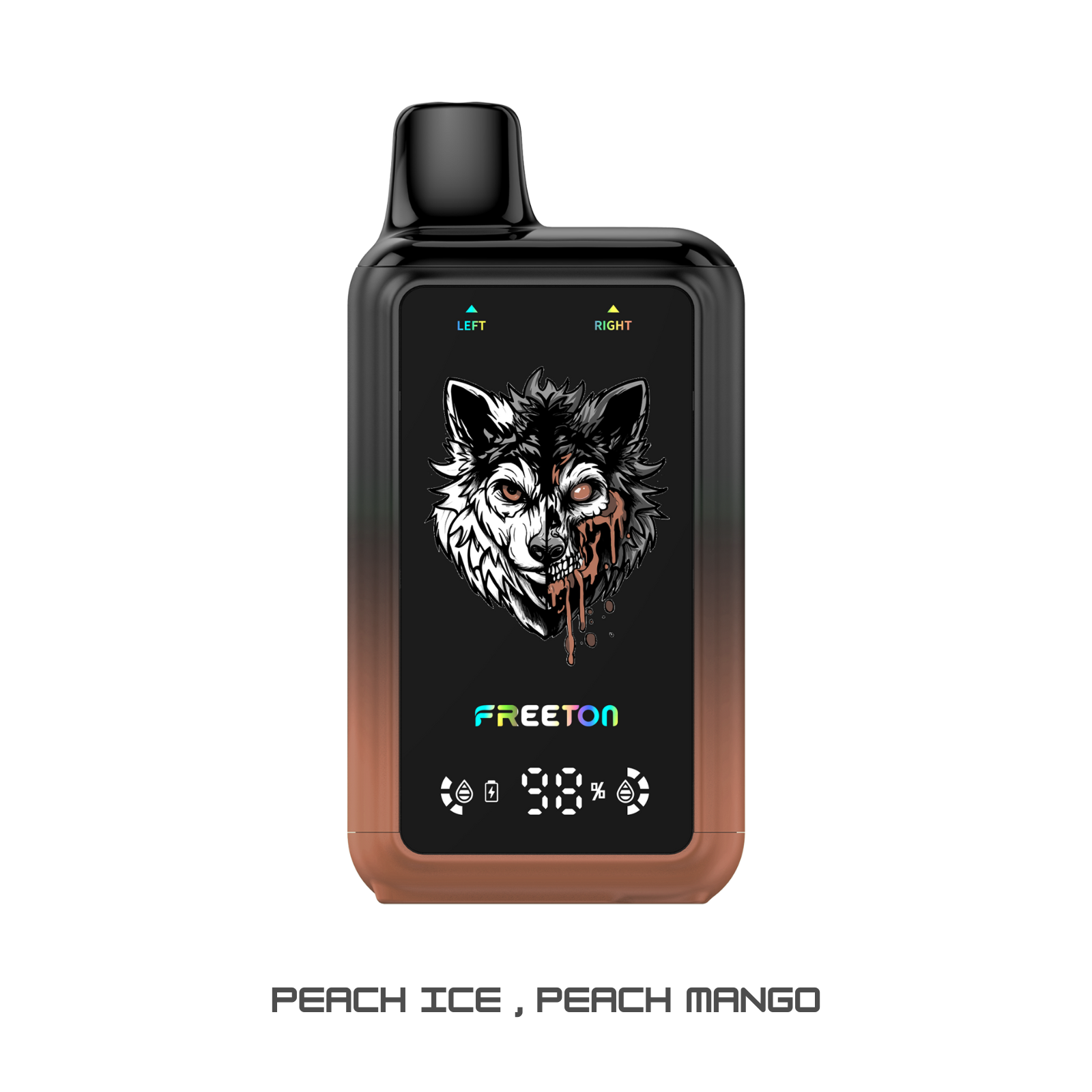 Freeton Alpha 2 Flavors in 1 Dual Flavor 25000 Puffs Disposable Vape 2% 20mg 5% 50mg Nic