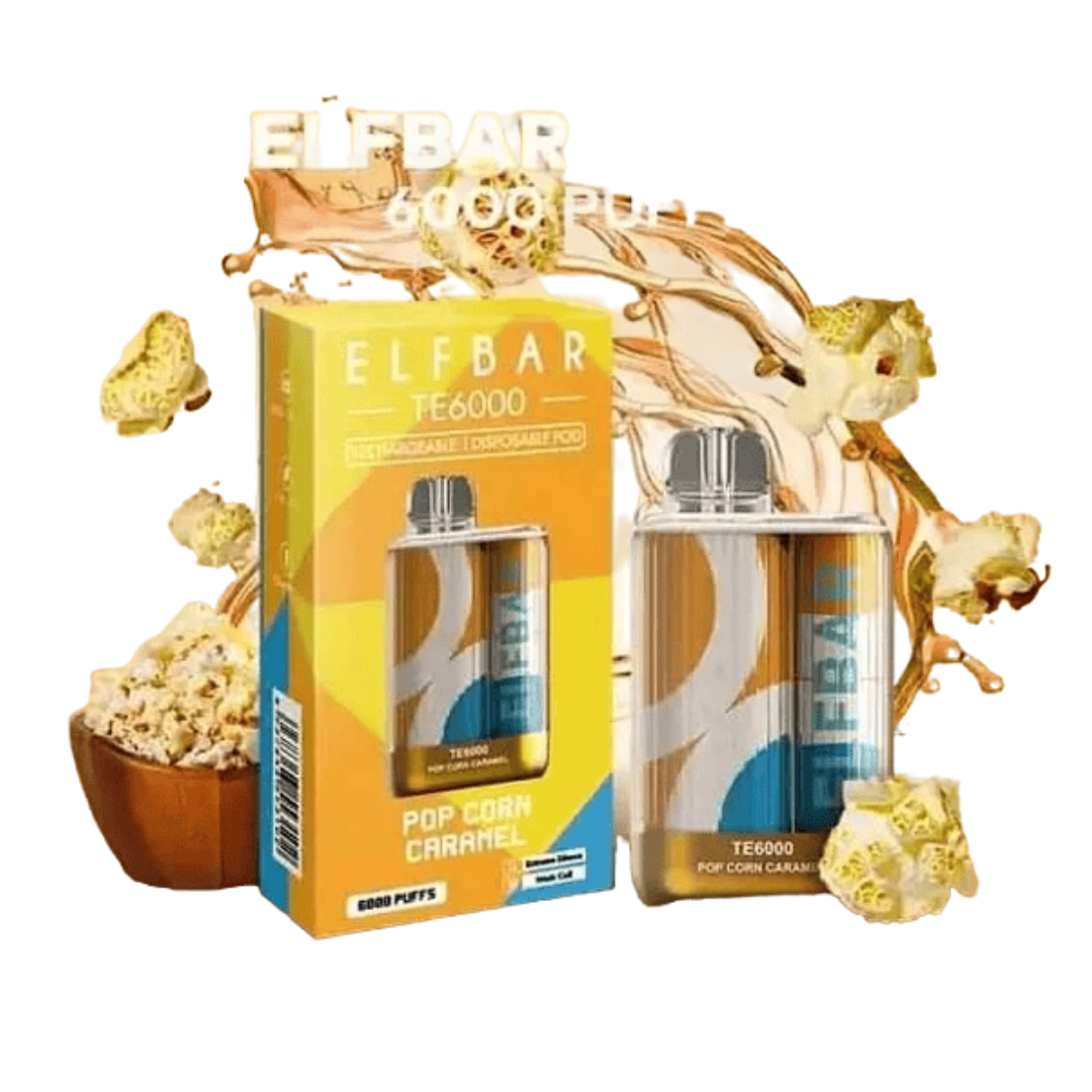 Elf Bar TE6000 Disposable Vape 6000 PUFFS 5% 50mg Nic