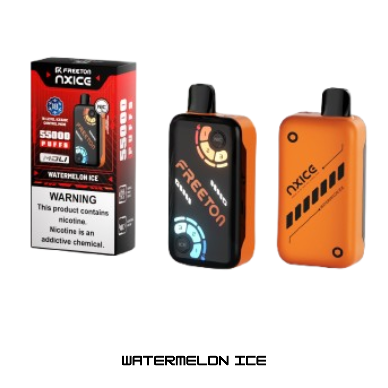 Freeton NXICE 55000 puffs 18-level Nicotine and Ice Control disposable vape 2% 20mg NIC