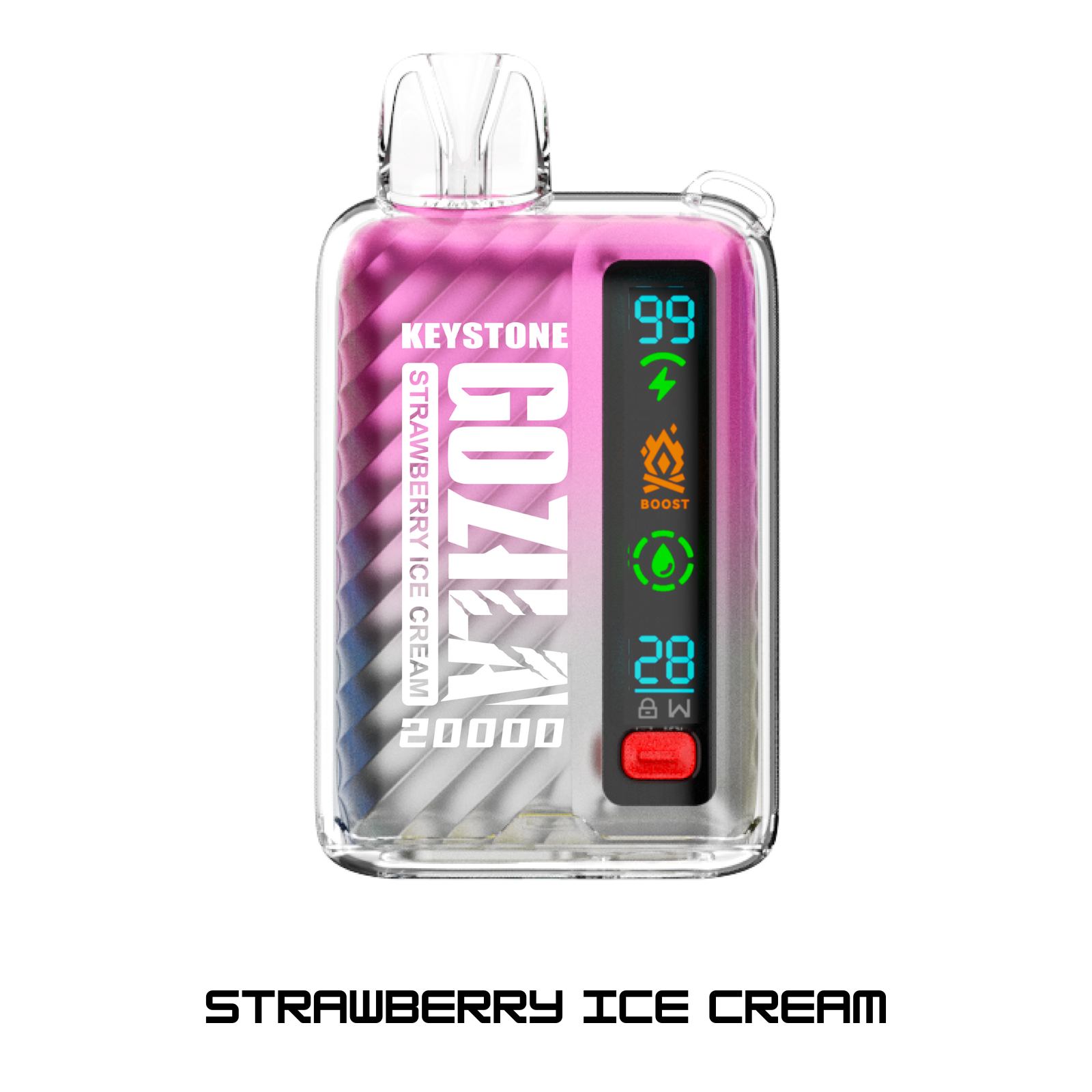 Keystone GOZILA 20000 Puffs Dual Mesh Adjustable Power Disposable Vape