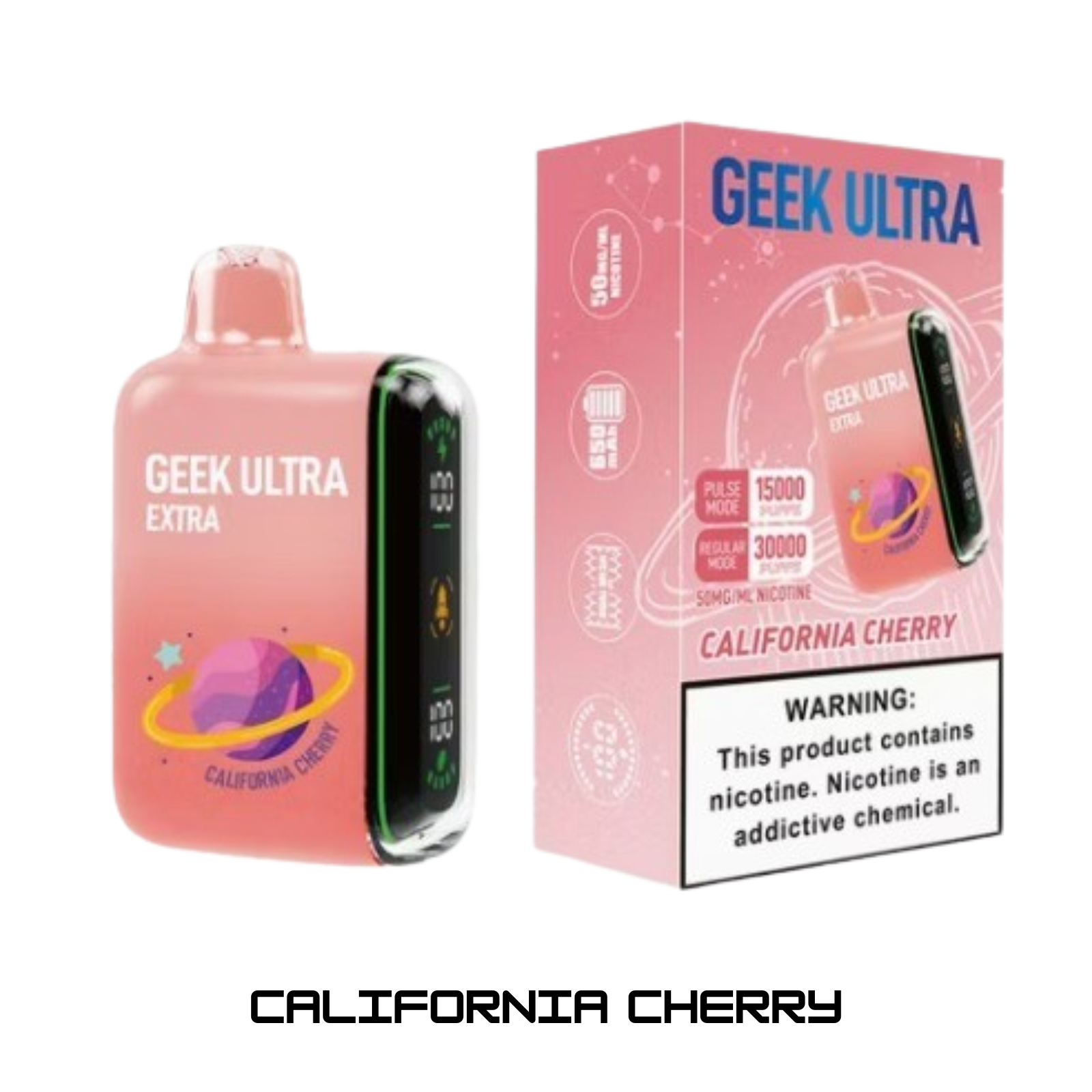 Geek Ultra Extra 25000 Puffs Disposable Vape 5% 50mg NIC