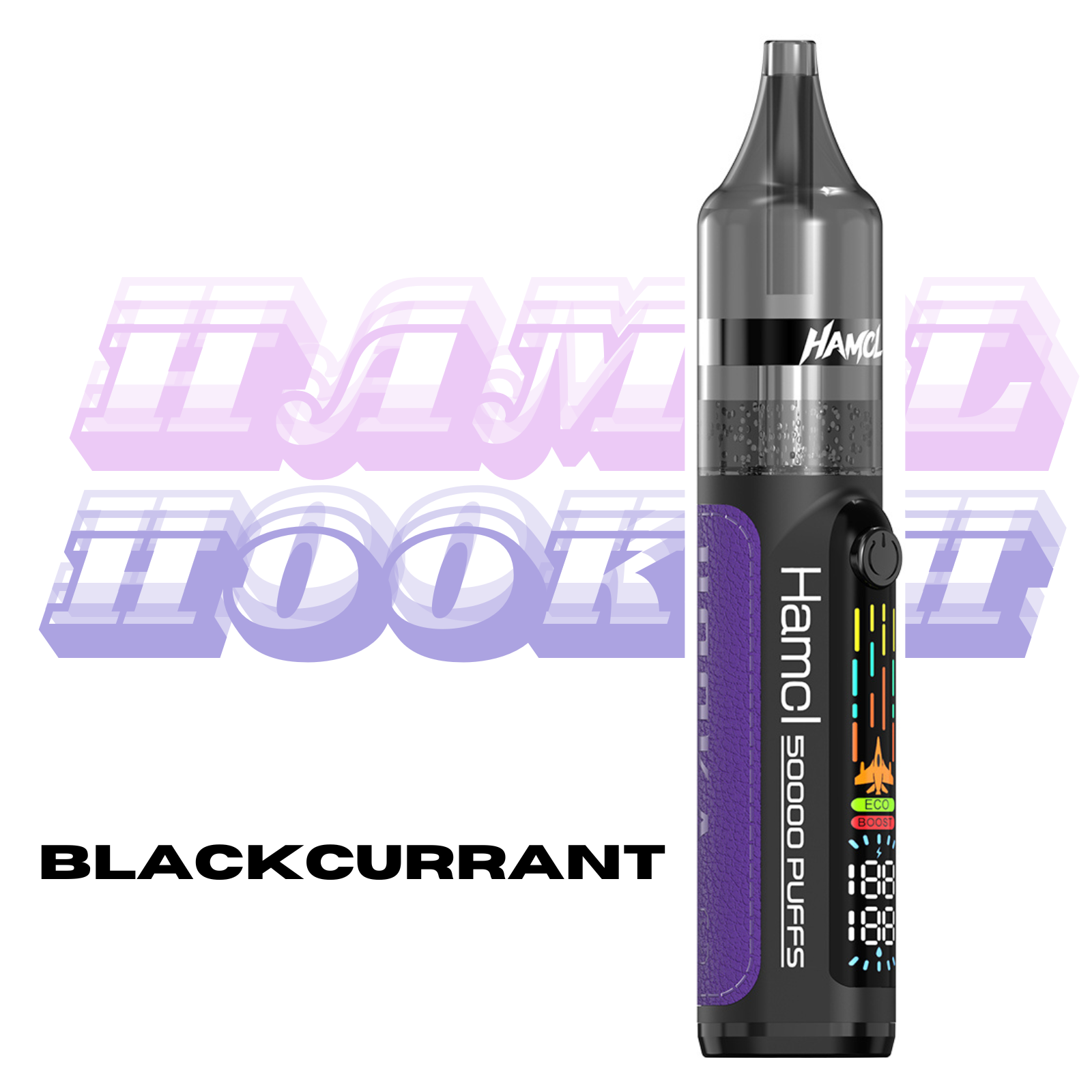 HAMCL Hookah 50000 Puffs Disposable Vape 0.5% 5mg NIC