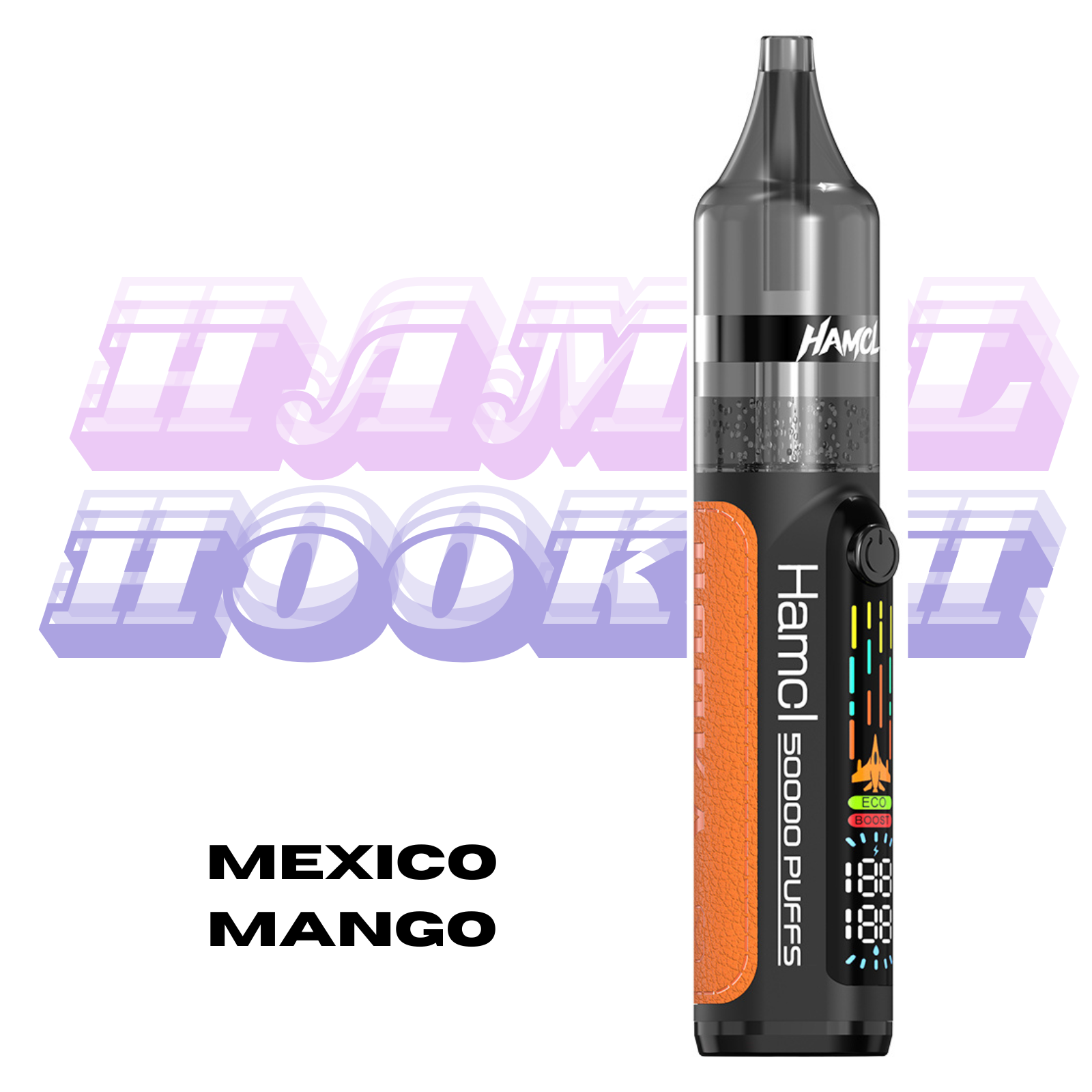 HAMCL Hookah 50000 Puffs Disposable Vape 0.5% 5mg NIC