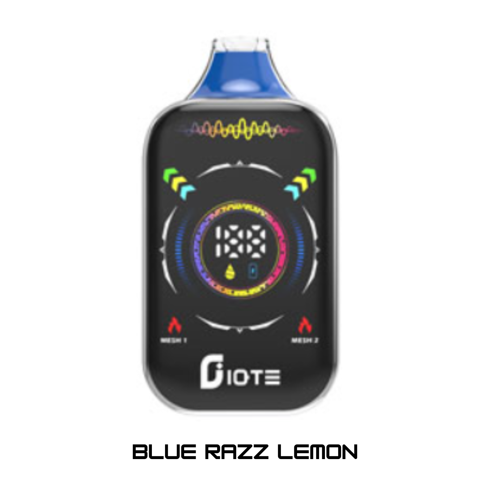 IQTE 50000 Puffs Dual Mesh RGB Full-Screen 38ml E-Liquid