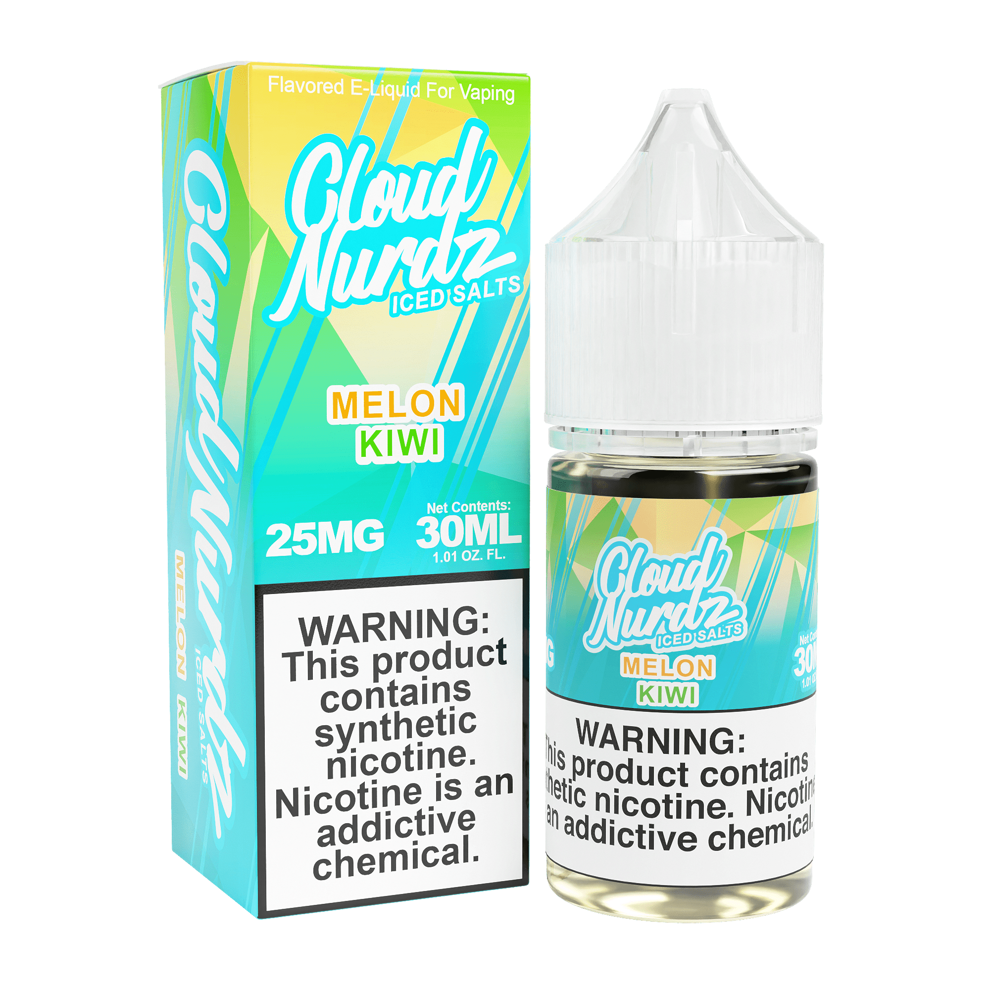 Iced Cloud Nurdz Salt IcedMelonKiwi Vape Juice best in abu dhabi