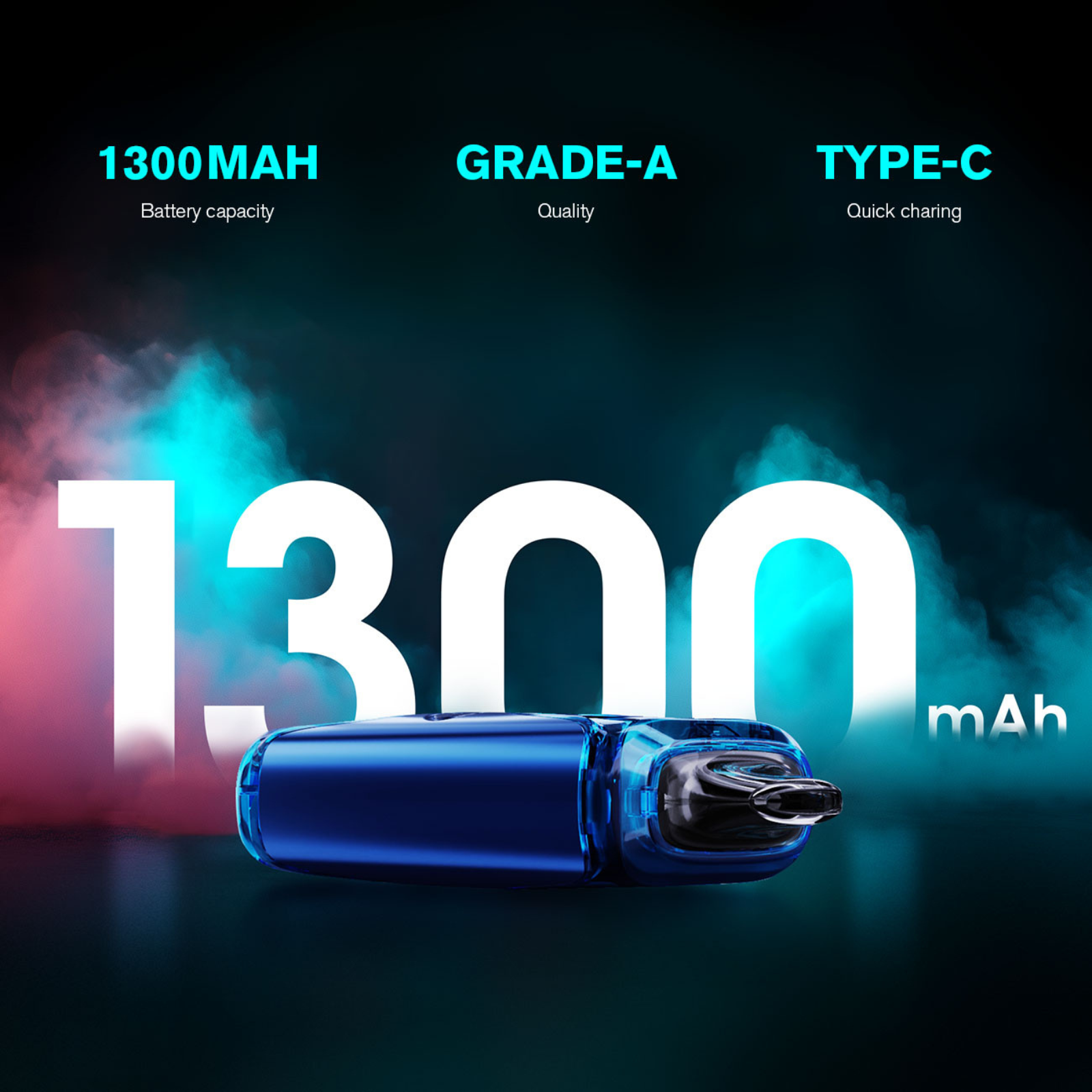 KEYSTONE Tweak Geek 60000 Puffs Adjustable Coolness & Sweetness Quadra Mesh Disposable Vape 5% 50mg NIC