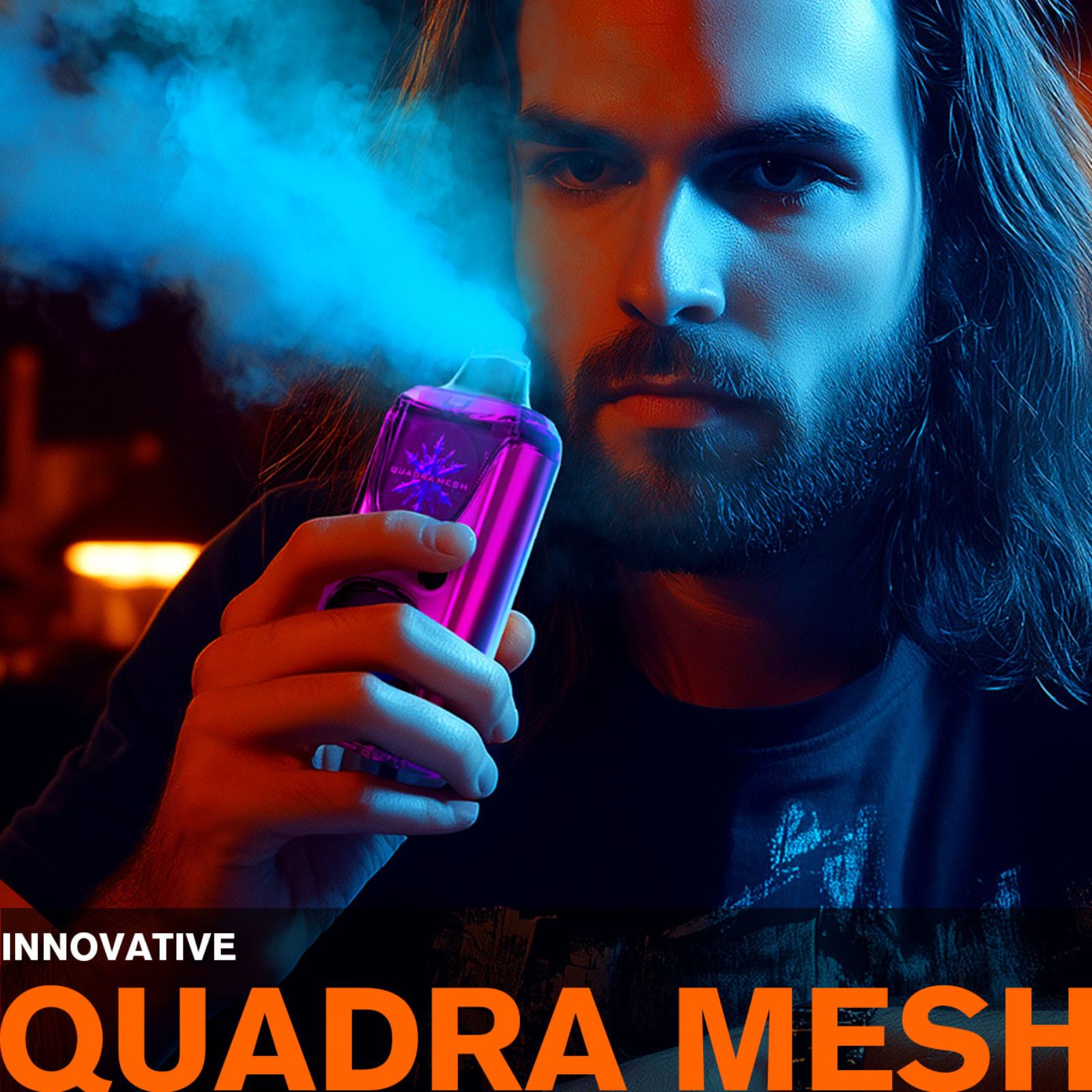 KEYSTONE Tweak Geek 60000 Puffs Adjustable Coolness & Sweetness Quadra Mesh Disposable Vape 5% 50mg NIC