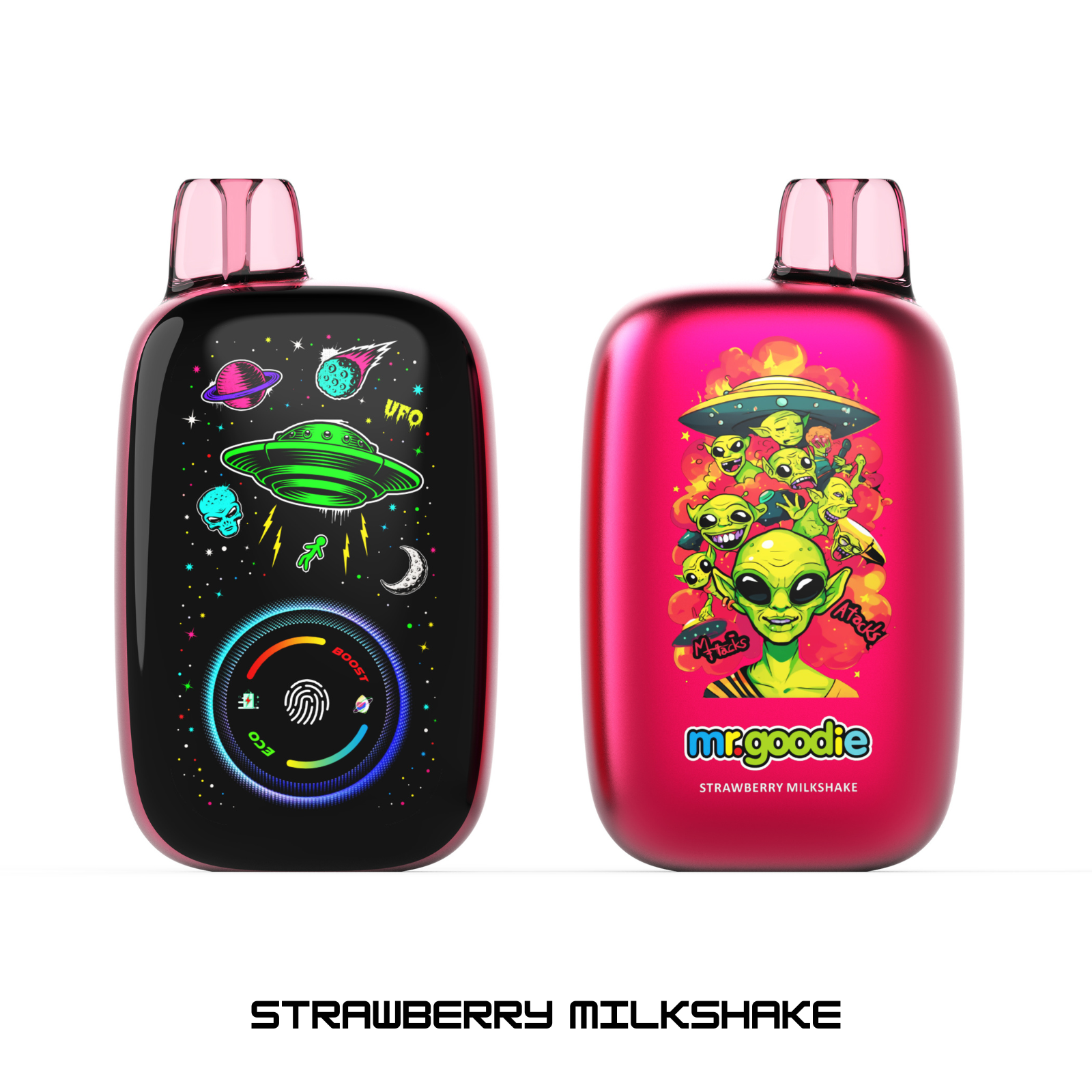 Mr.Goodie 50000 Puffs Adjustable Ice, Mirror Display Dual Mode Disposable Vape 5% 50mg NIC