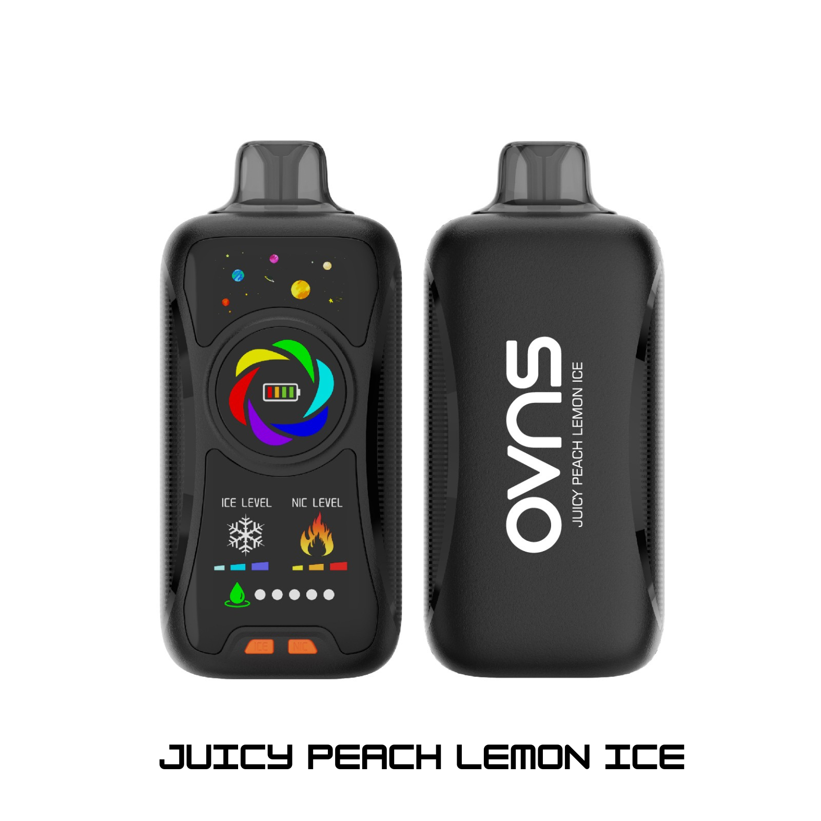 OVNS Adjustbar Airflow, Ice & Nic Control 50000 Puffs Disposable Vape 5% 50mg NIC