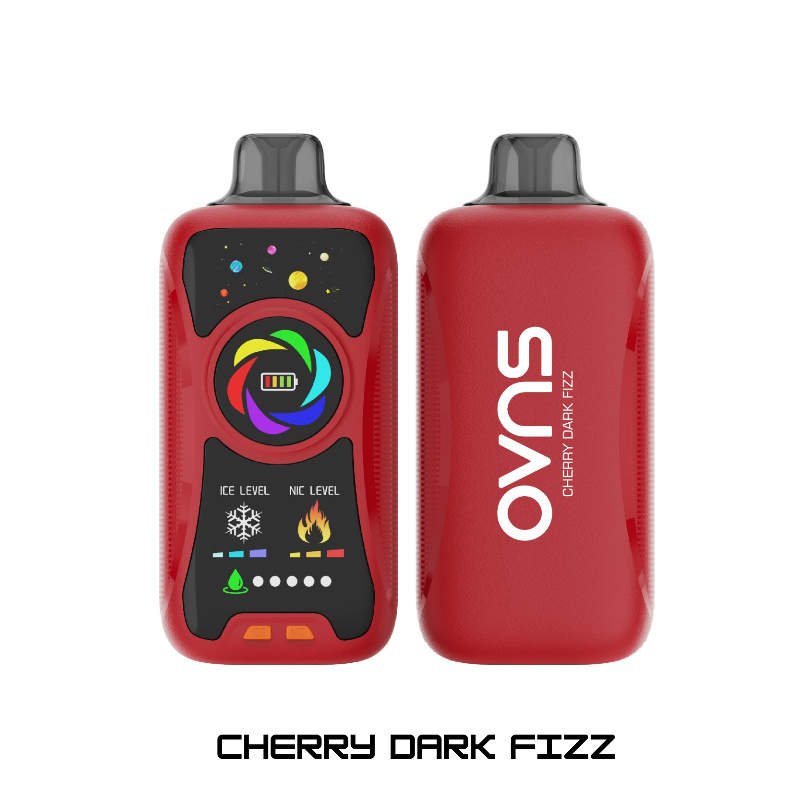 OVNS Adjustbar Airflow, Ice & Nic Control 50000 Puffs Disposable Vape 5% 50mg NIC