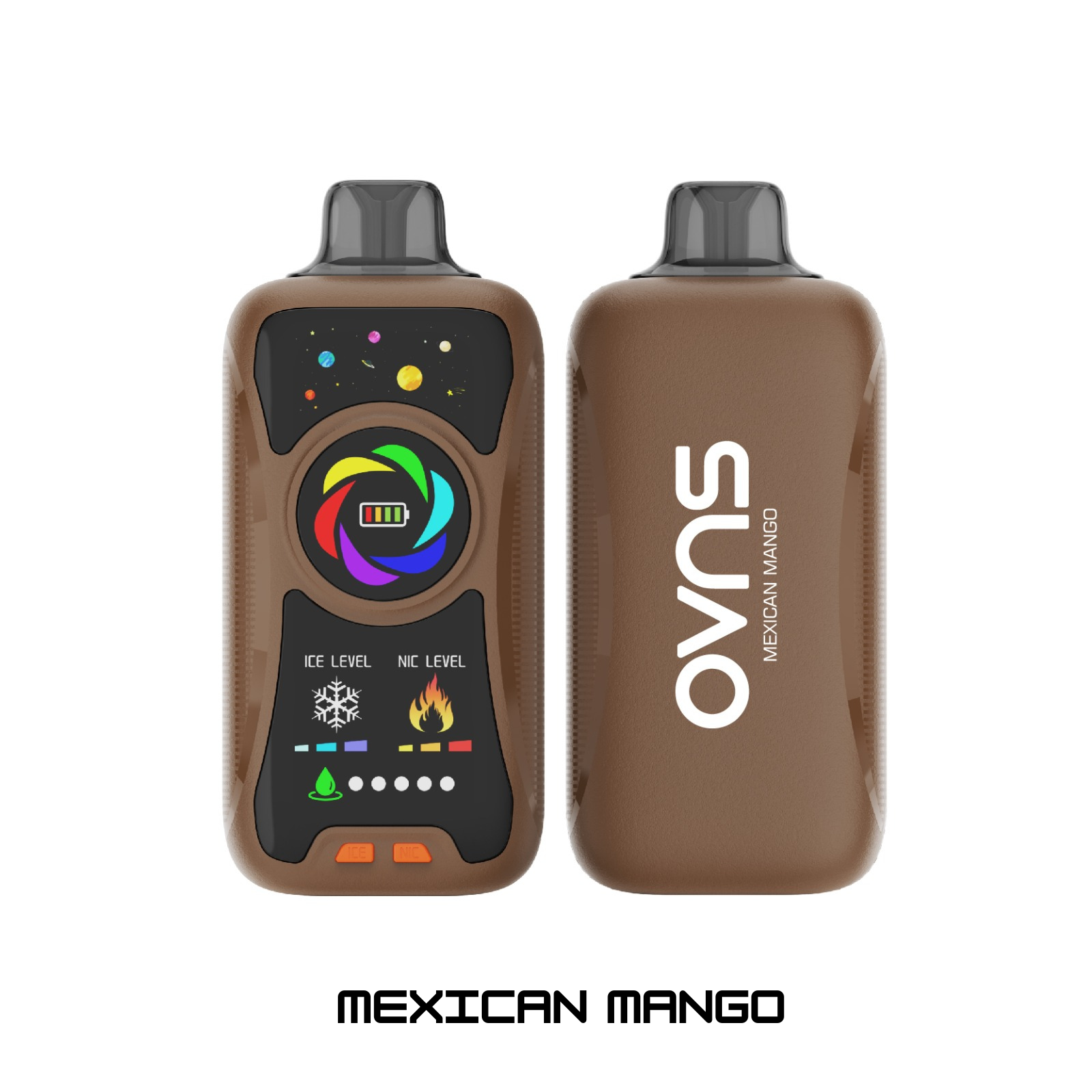 OVNS Adjustbar Airflow, Ice & Nic Control 50000 Puffs Disposable Vape 5% 50mg NIC