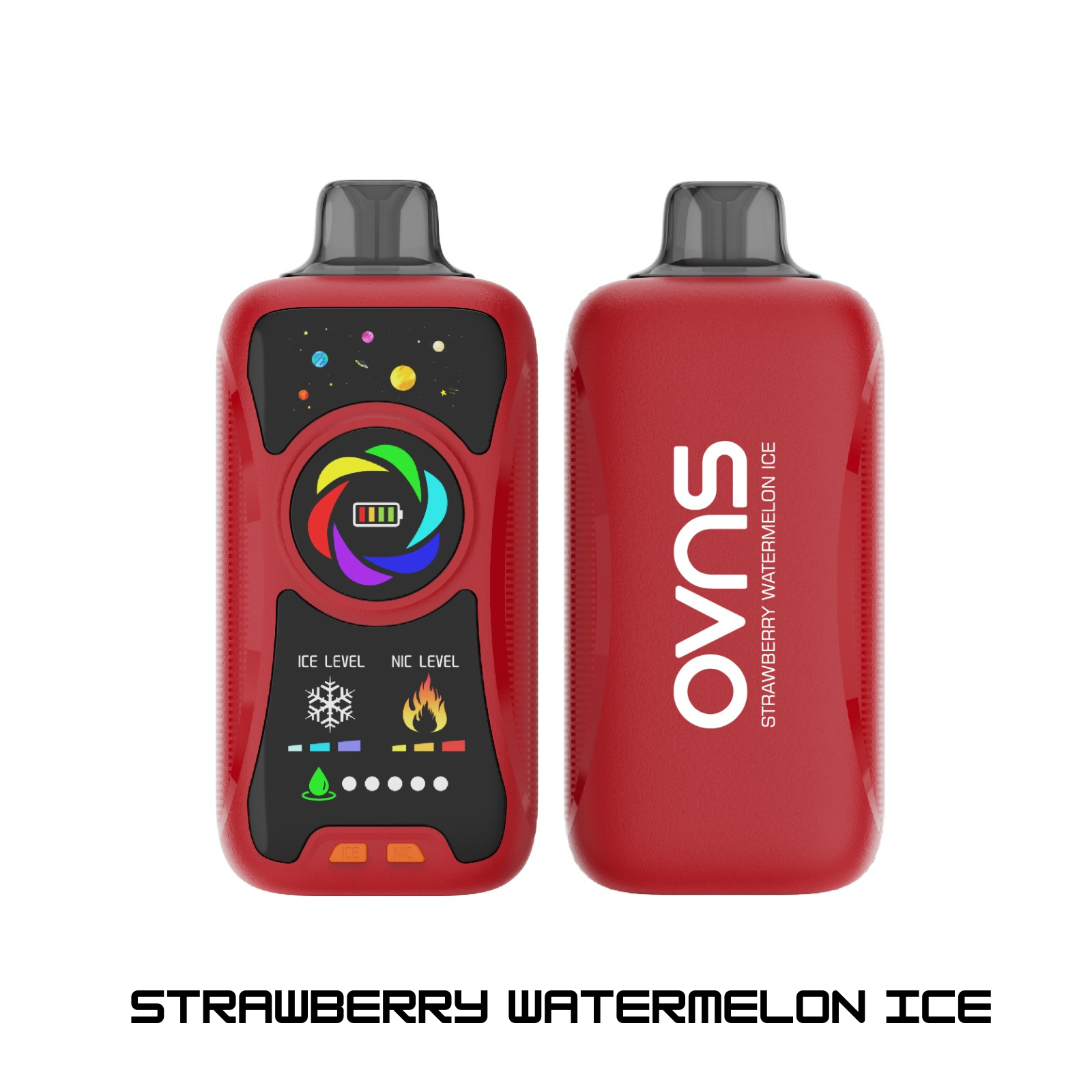 OVNS Adjustbar Airflow, Ice & Nic Control 50000 Puffs Disposable Vape 5% 50mg NIC