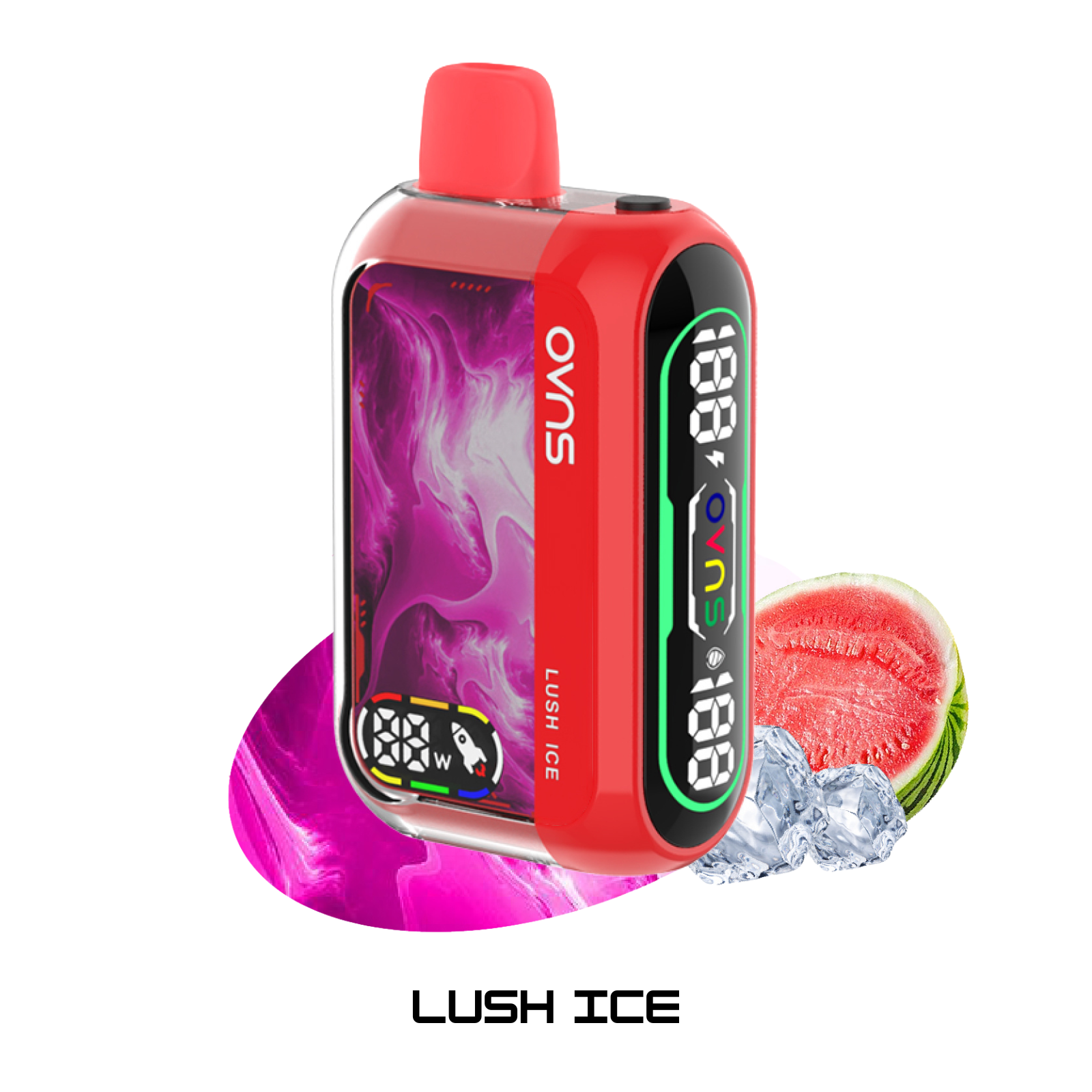 OVNS Dream 25000 Puffs Disposable Vape – Dual Digital Screens, Adjustable Airflow & Wattage, Dual Mesh Coil, 5% 50mg NIC