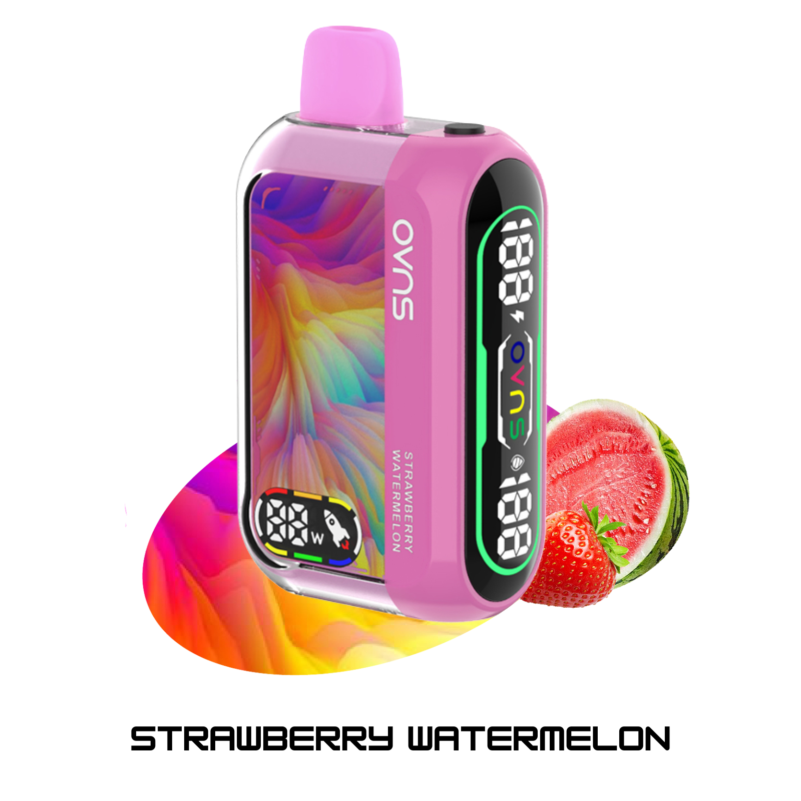 OVNS Dream 25000 Puffs Disposable Vape – Dual Digital Screens, Adjustable Airflow & Wattage, Dual Mesh Coil, 5% 50mg NIC