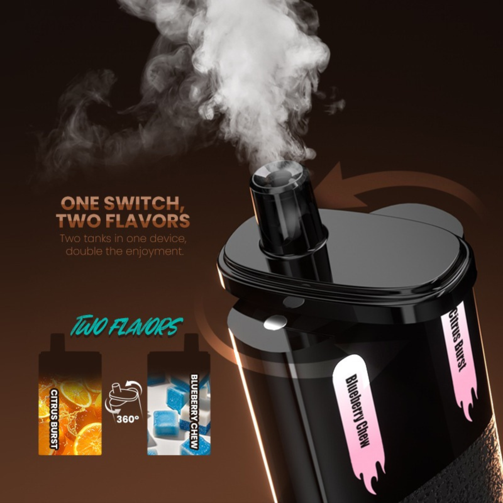 OVNS Hookahbar Switch 2-in-1 Hookah / Shisha Best Online vapes