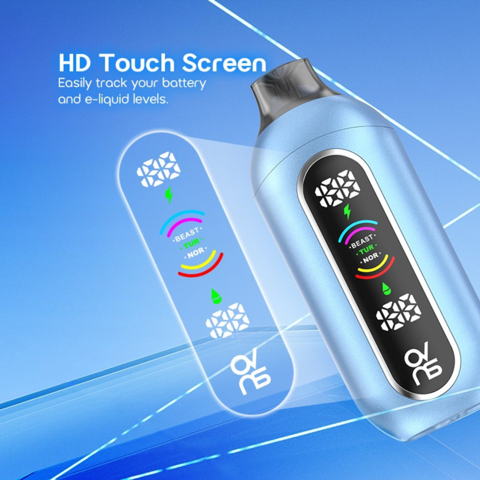 OVNS NEBULA 50000 Puffs 3 Modes, Touch Screen, Adjustable Airflow