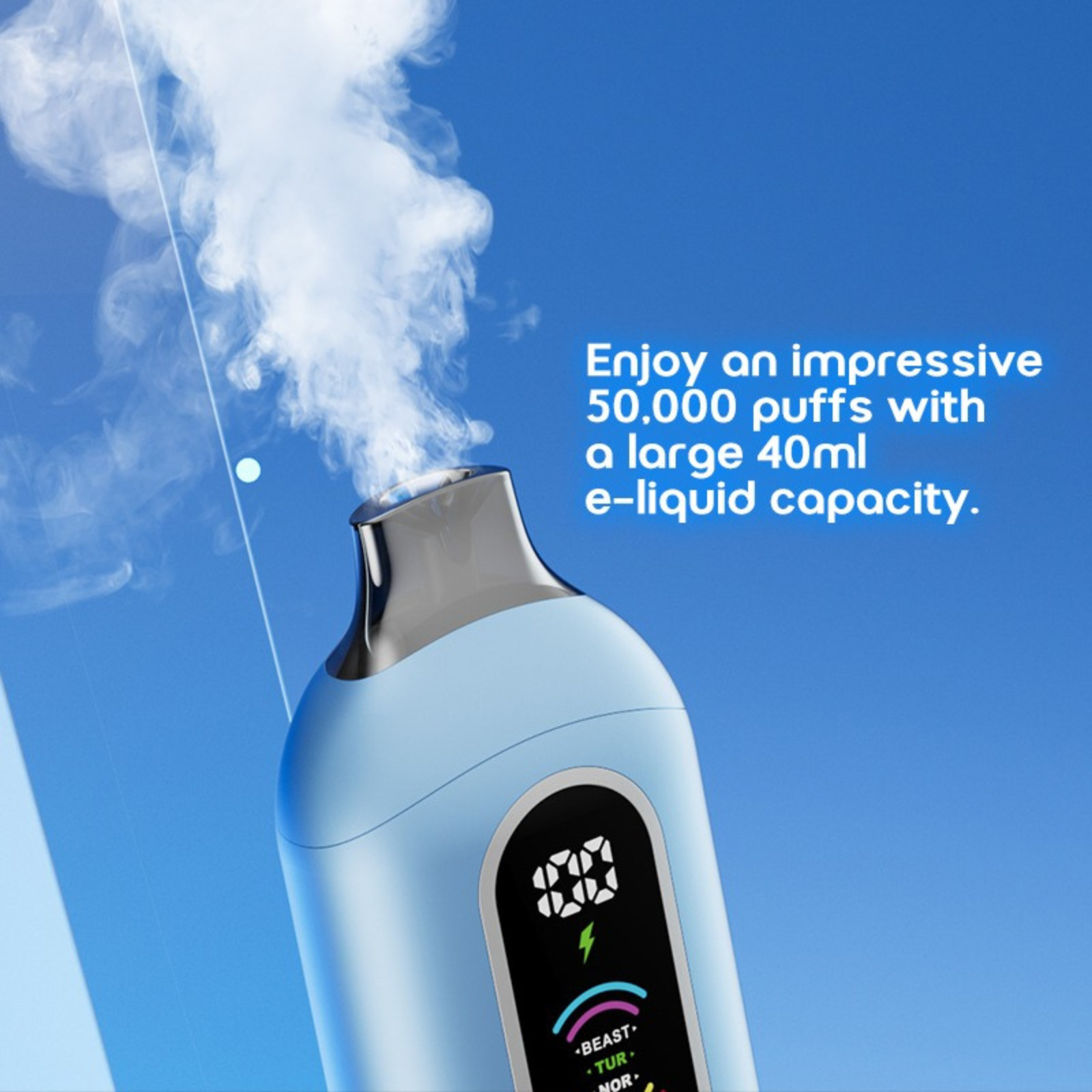 OVNS NEBULA 50000 Puffs 3 Modes, Touch Screen, Adjustable Airflow