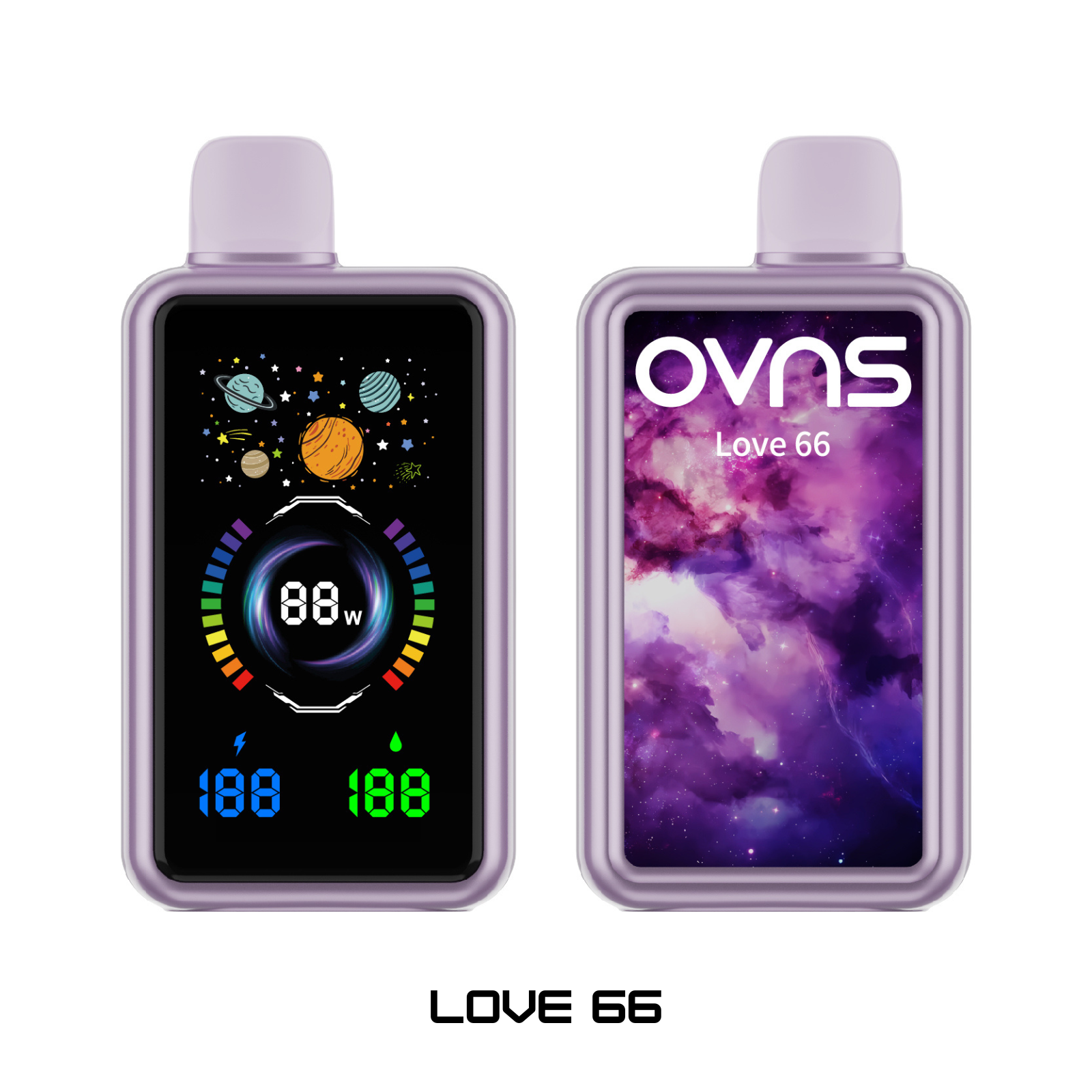 OVNS MESH 30000 Puffs Adjustable Airflow, OLED Screen, Dual Mesh Coil Disposable Vape 5% NIC