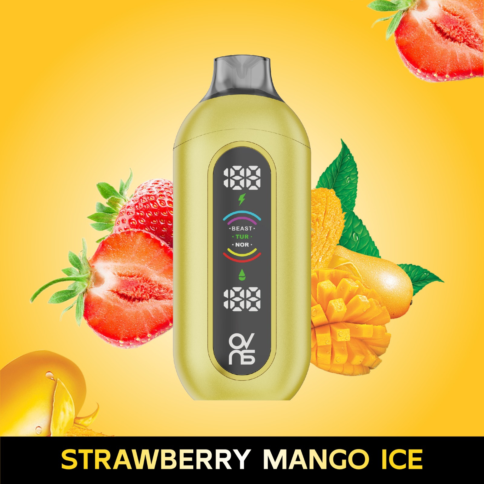 OVNS NEBULA 50000 Puffs 3 Modes, Touch Screen, Adjustable Airflow Disposable Vape 5% 50mg Nic