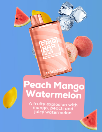 Friobar DB7000 Disposable Peachmangowatermelon best in dubai