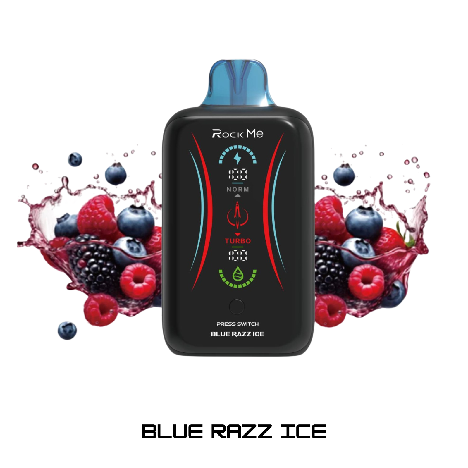 Rock Me 25000 Puffs Disposable Vape Dual Mesh Coil, Airflow Control