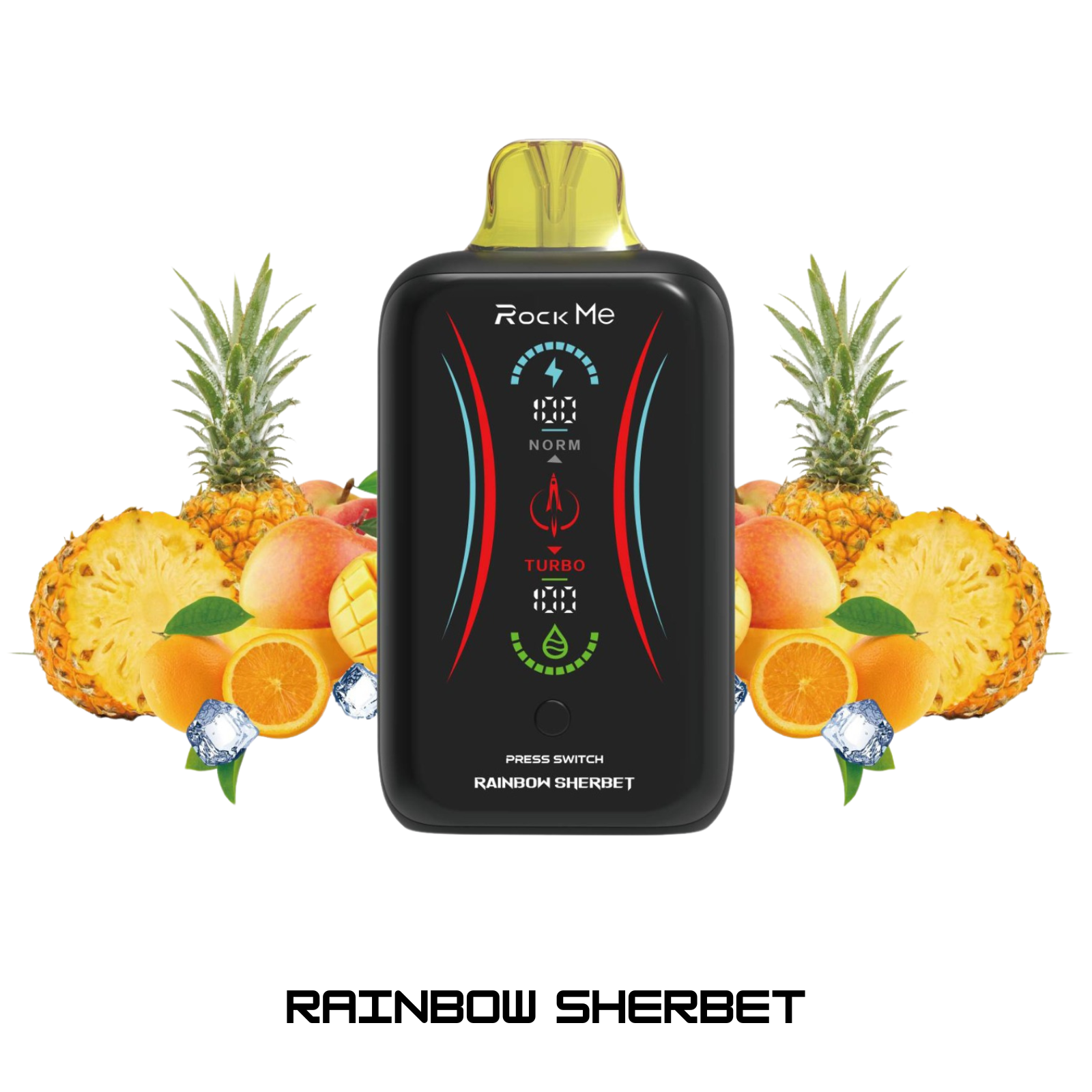Rock Me 25000 Puffs Disposable Vape Dual Mesh Coil, Airflow Control