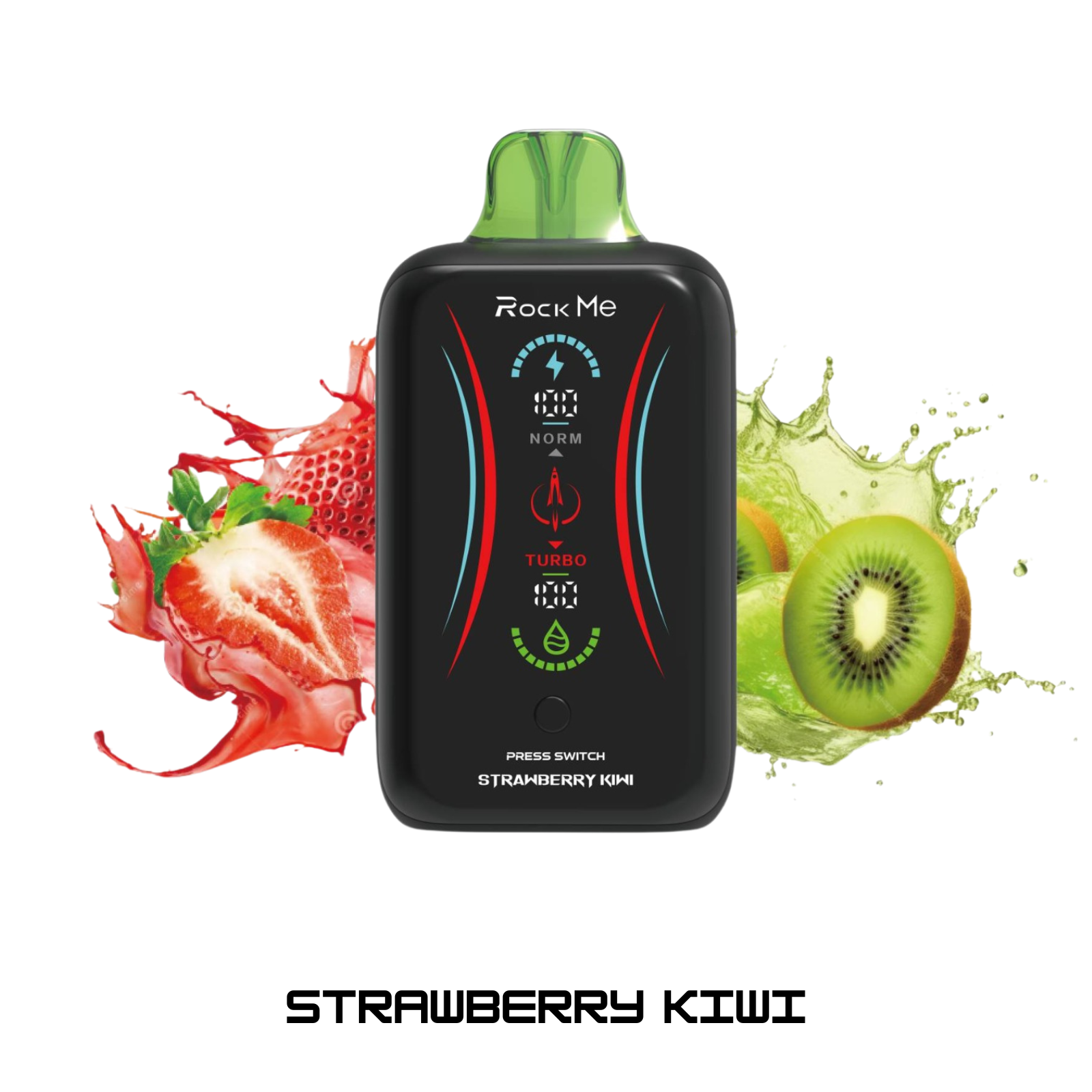 Rock Me 25000 Puffs Disposable Vape Dual Mesh Coil, Airflow Control