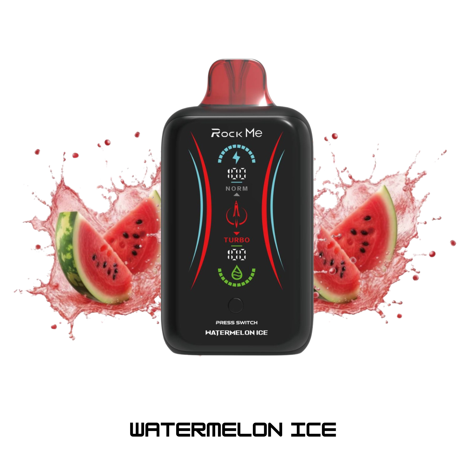 Rock Me 25000 Puffs Disposable Vape Dual Mesh Coil, Airflow Control