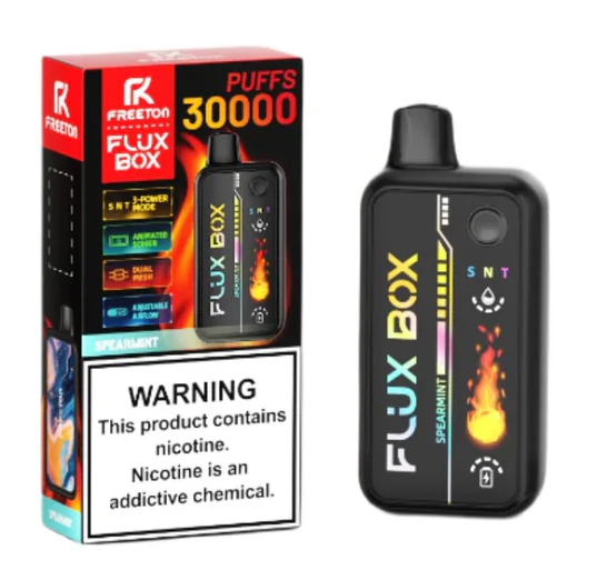 Freeton Flux Box 30000 Puffs Disposable Vape 2% 20mg 5% 50mg Nic