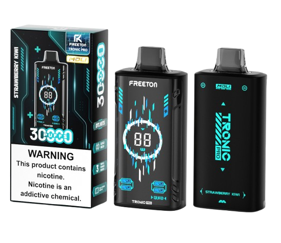 Freeton Tronic PRO Bar Shisha Hookah DTL 30000 Puffs Disposable Vape 2% 20mg 5% 50mg NIC Salt