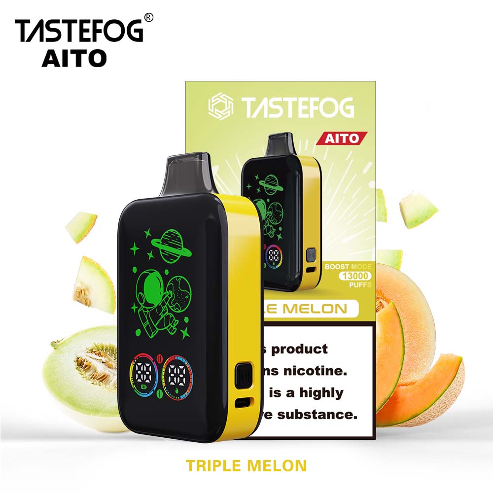Tastefog AITO 25000 Puffs Smart & Boost Mode Disposable Vape 2% 20mg NIC