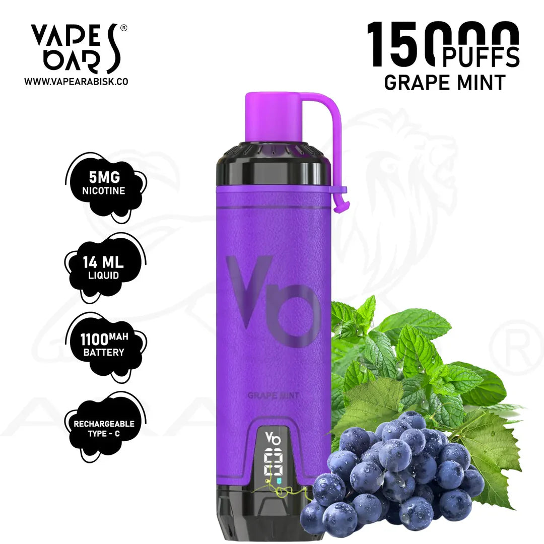 Vapes Bars Ghost DTL Shisha Hookah 15000 Puffs Disposable Vape 0.5% 5mg Nic