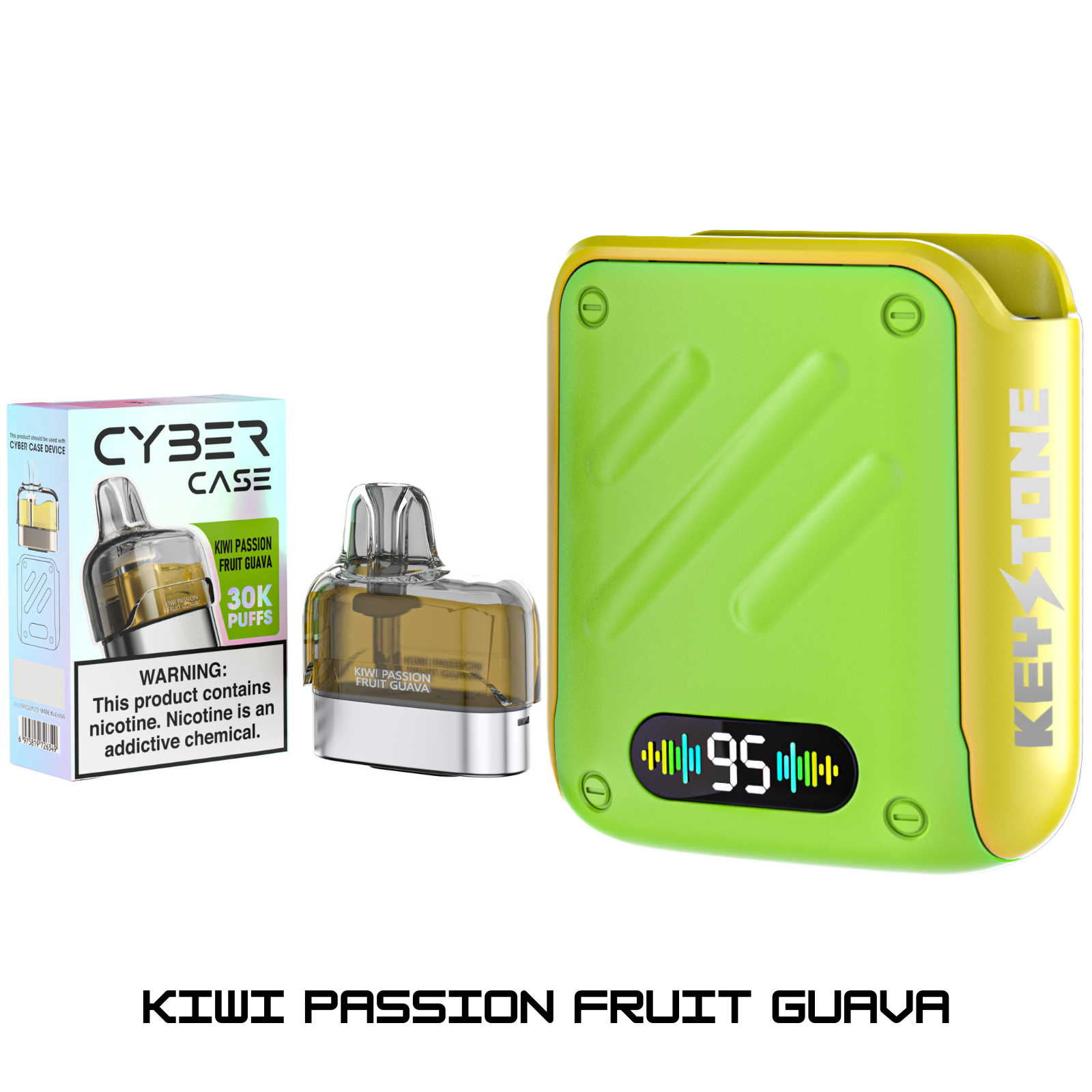 Keystone CYBER CASE 30000 Puffs Refillable POD Disposable Vape