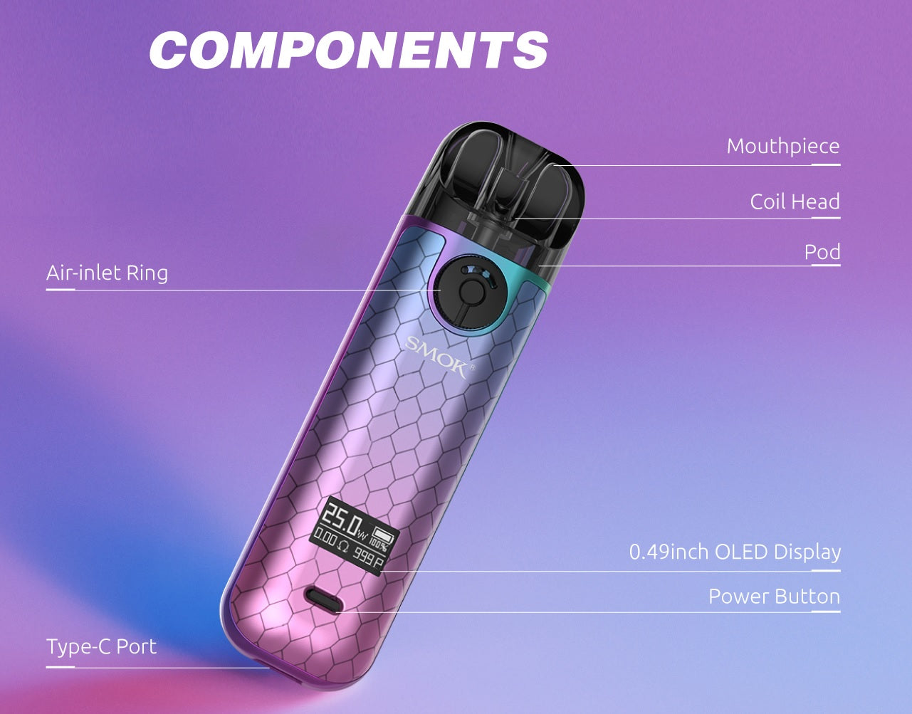 Smok Novo 4 Pod Vape Device Kit best in dubai