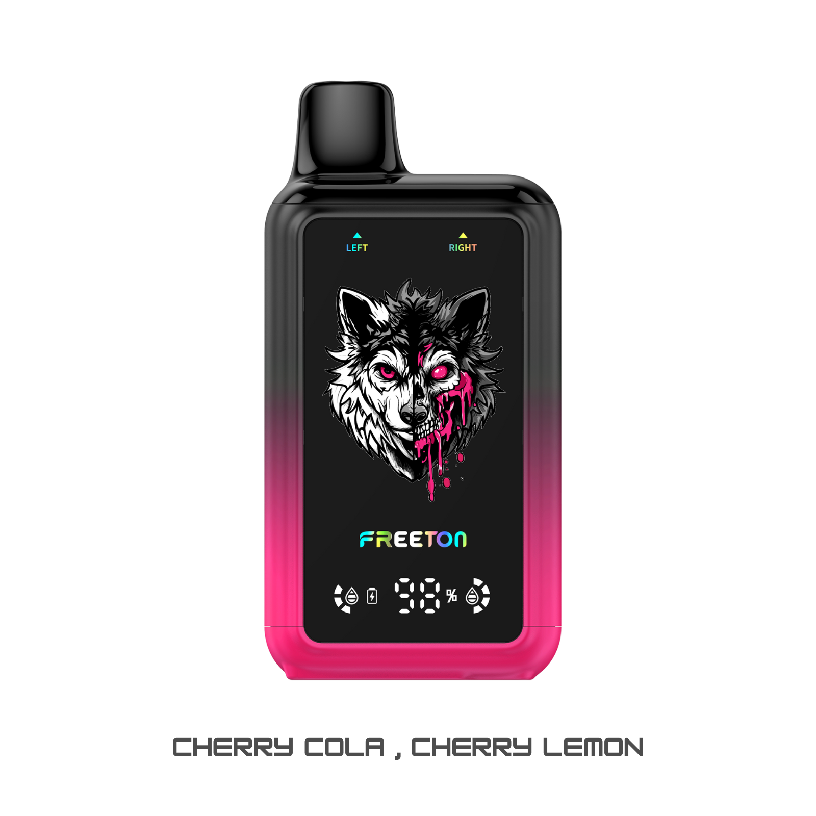 Freeton Alpha 2in1 Dual Flavor 25000 Puffs Disposable Vape 2% 20mg 5% 50mg Nic