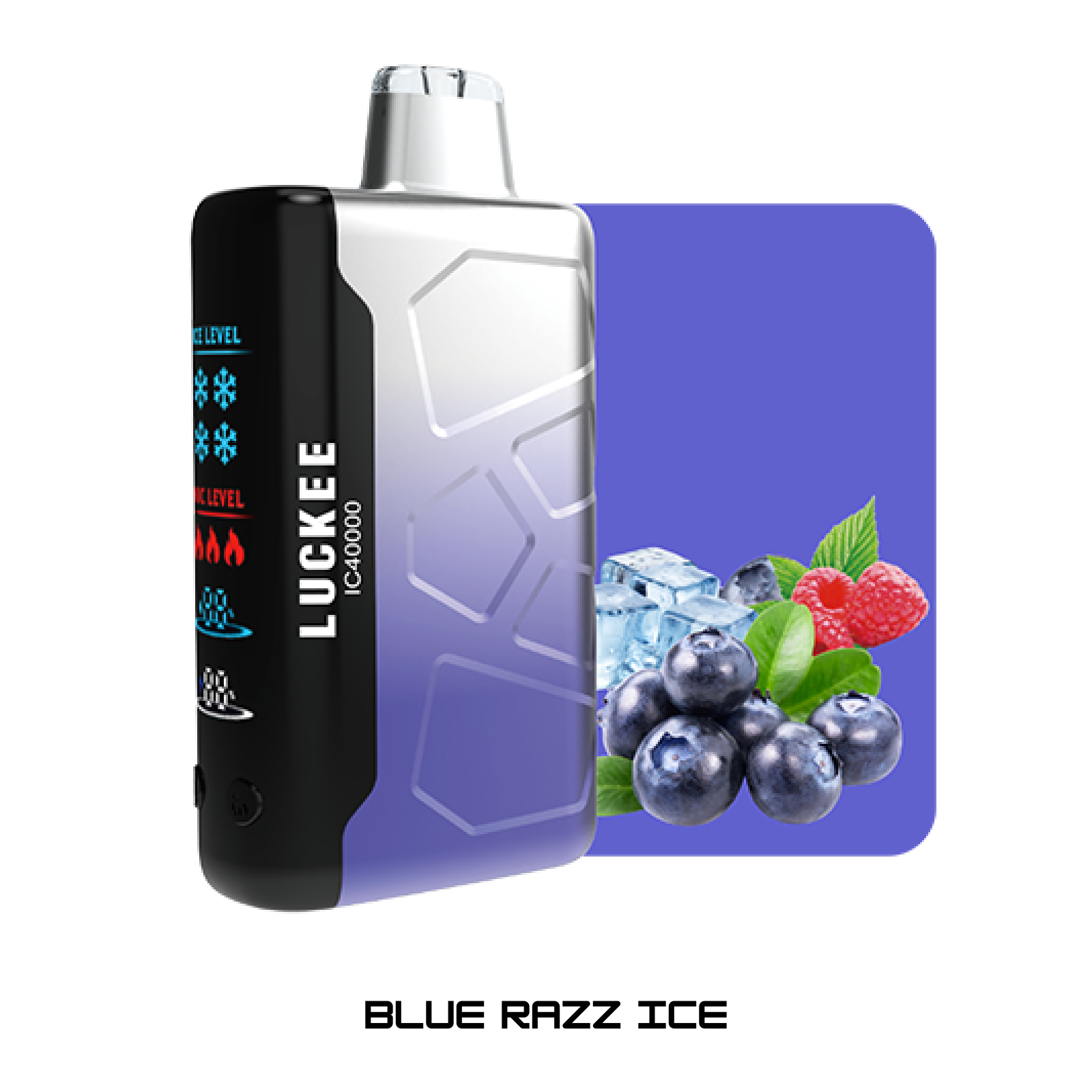 Luckee IC 40000 Puffs Adjustable Ice and Nic Control Disposable Vape 5% 50mg NIC