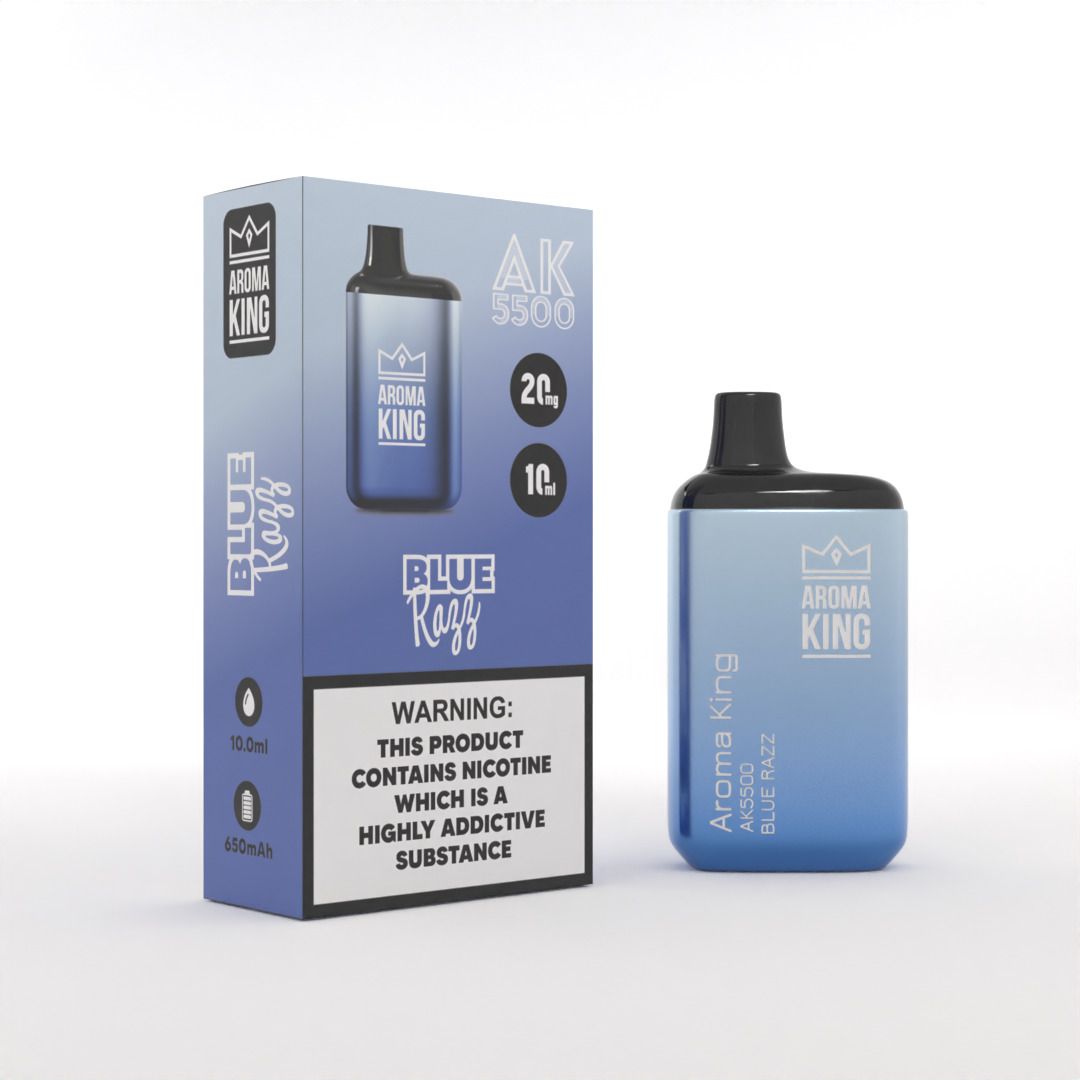 Aroma King Metallic BlueRazz vape in abu Dhabi