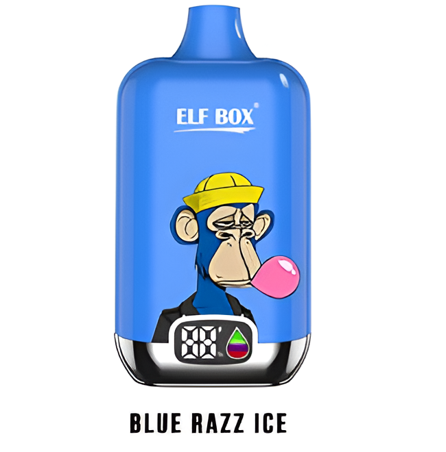Elf Box Digital 12000 Puffs Disposable Vape 0% 0mg Nic Free 5% 50mg Nic