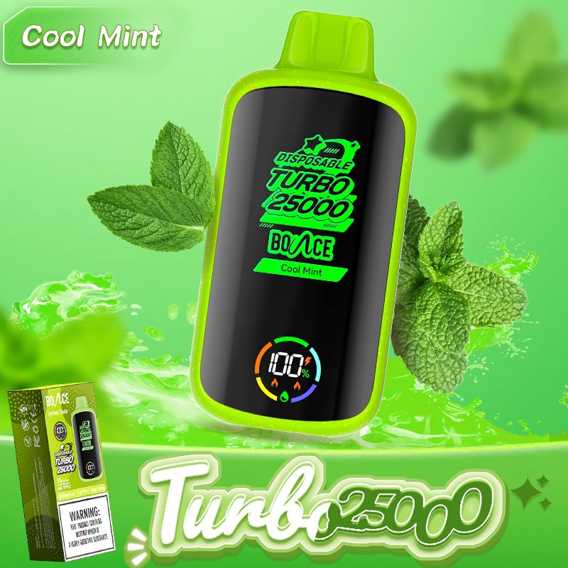 Bounce Turbo 25000 Puffs Disposable Vape 5% 50mg Nic