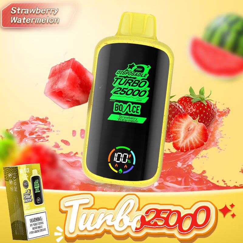 Bounce Turbo 25000 Puffs Disposable Vape 5% 50mg Nic