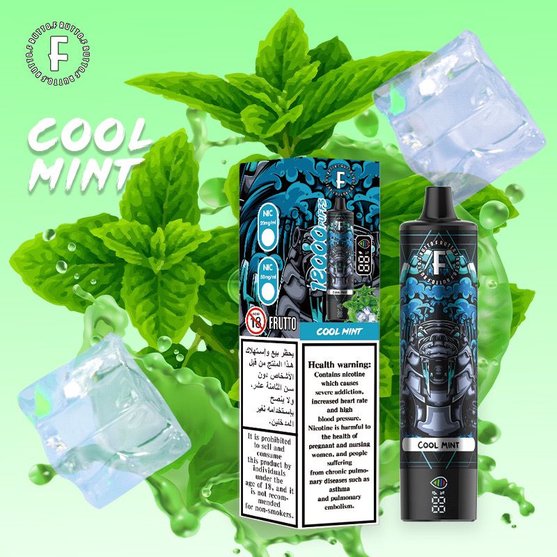 FRUTTO 18000 Puffs Disposable Vape 2% 20mg Nic and 5% 50mg Nic 8 Flavors