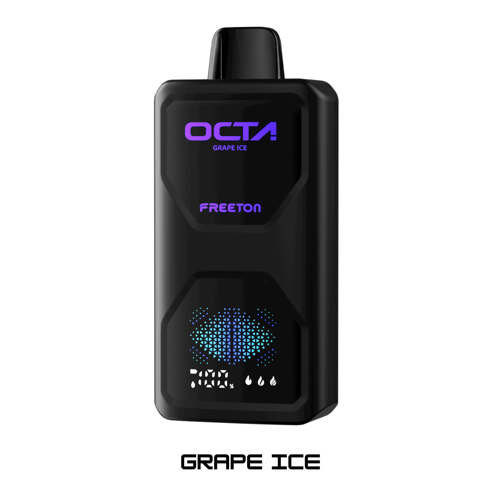 Freeton OCTA 60000 Puffs, 3 Power Modes, LED Display Disposable Vape 2% 20mg and 5% 50mg NIC