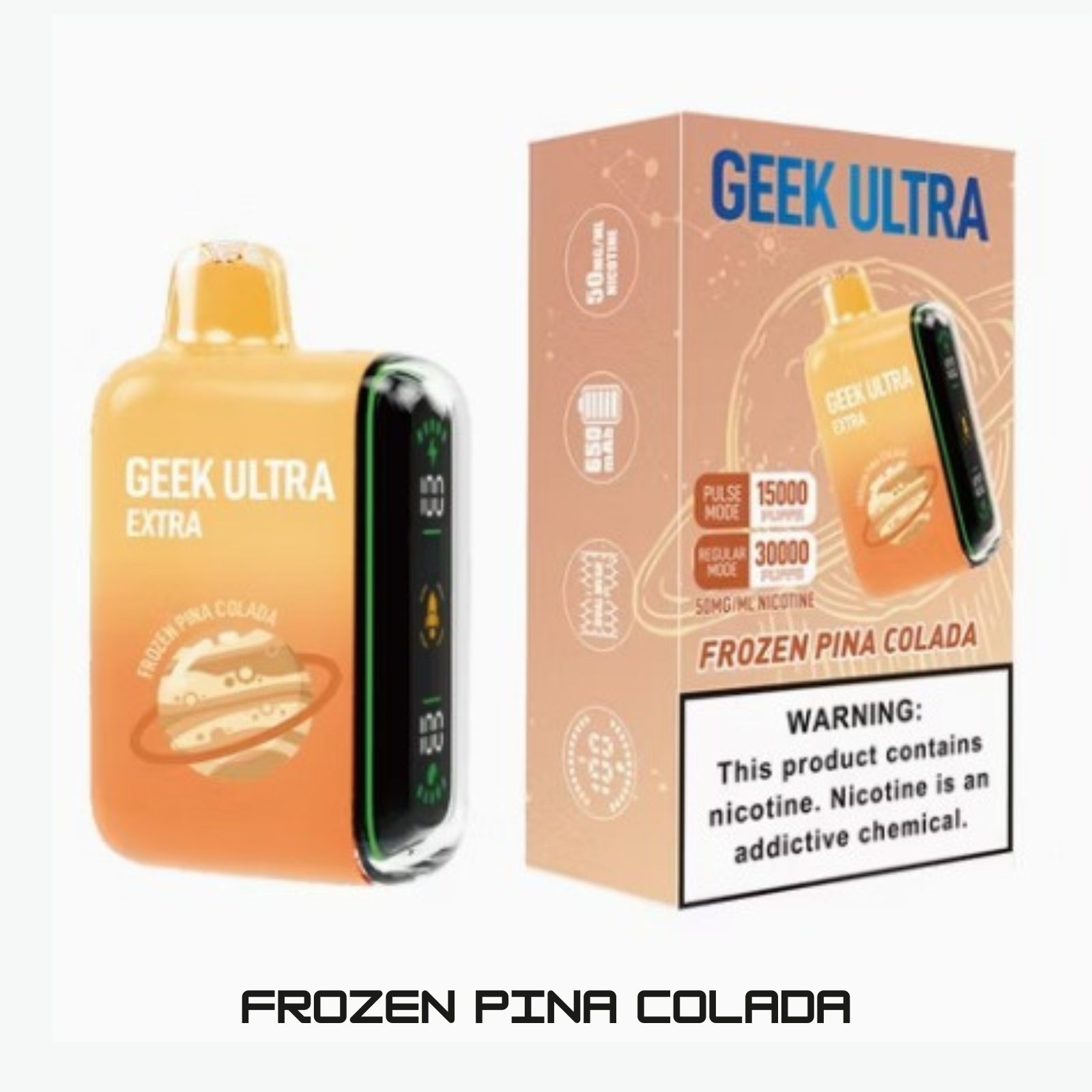 Geek Ultra Extra 25000 Puffs Disposable Vape 5% 50mg NIC